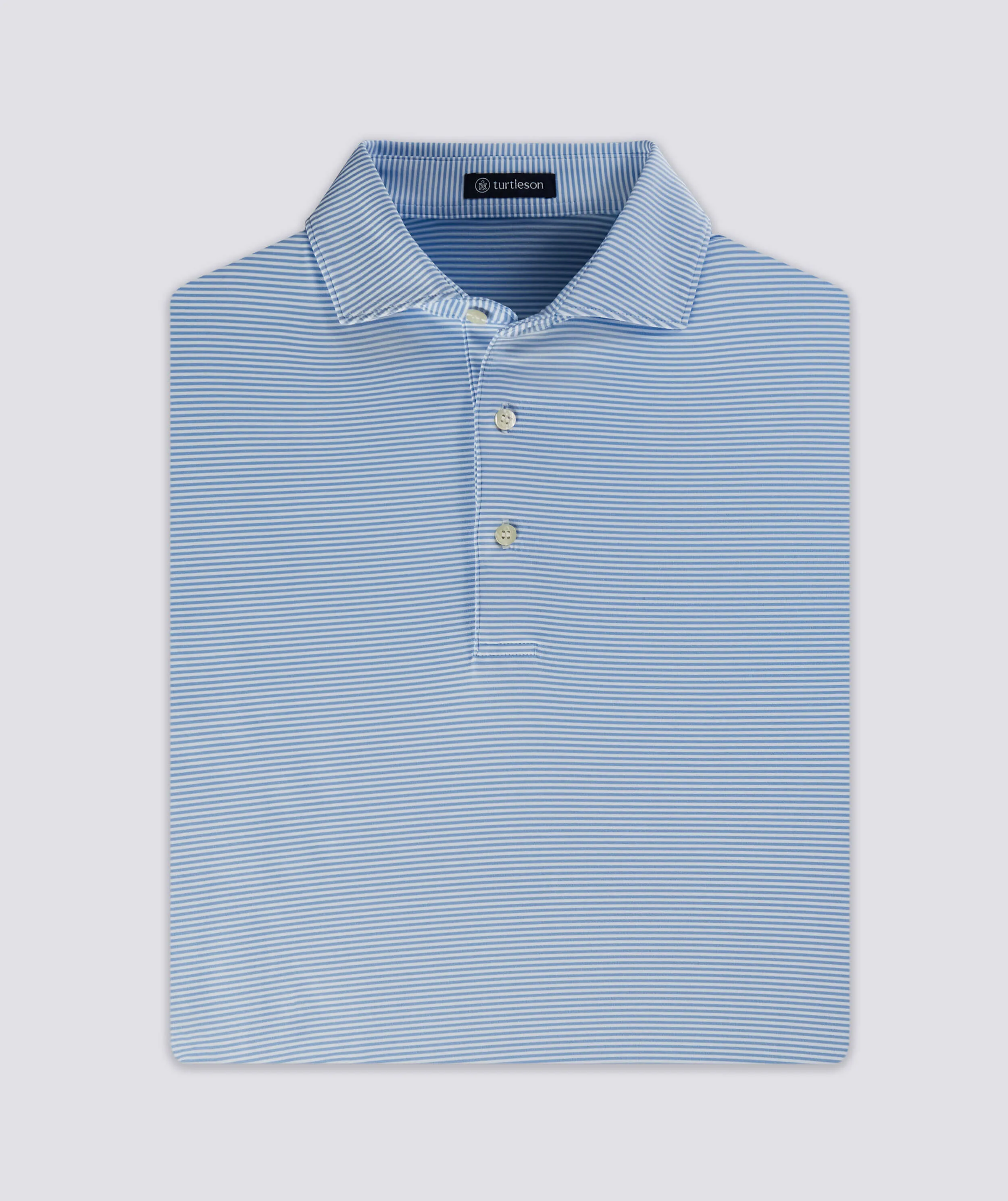 Andrew Stripe Performance Polo sold by Turtleson product image thumbnail 3