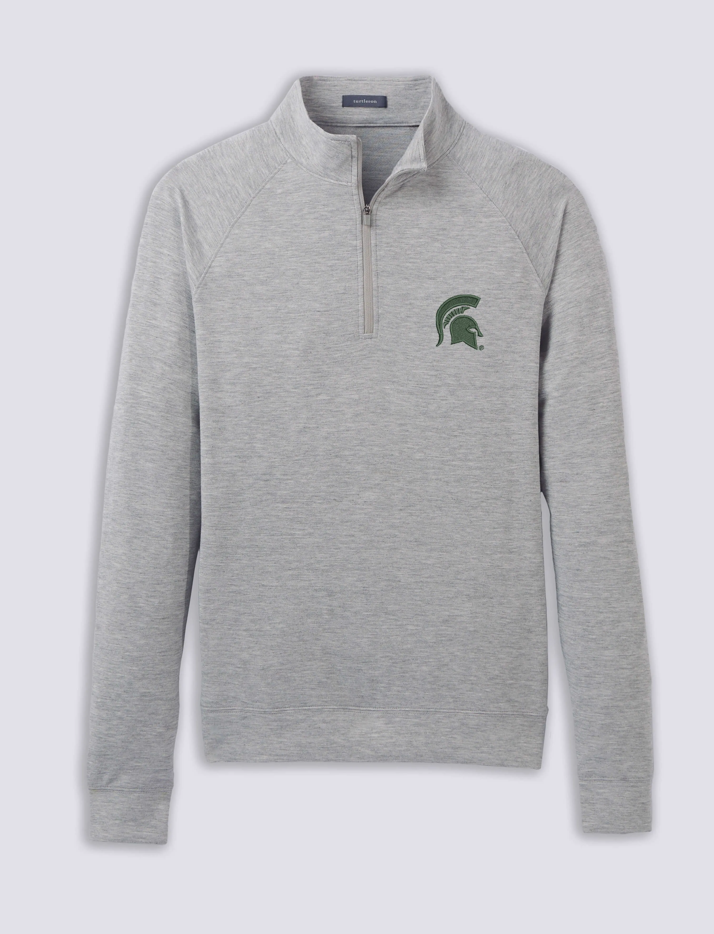 Wynn Quarter-Zip Pullover - Michigan State University sold by Turtleson