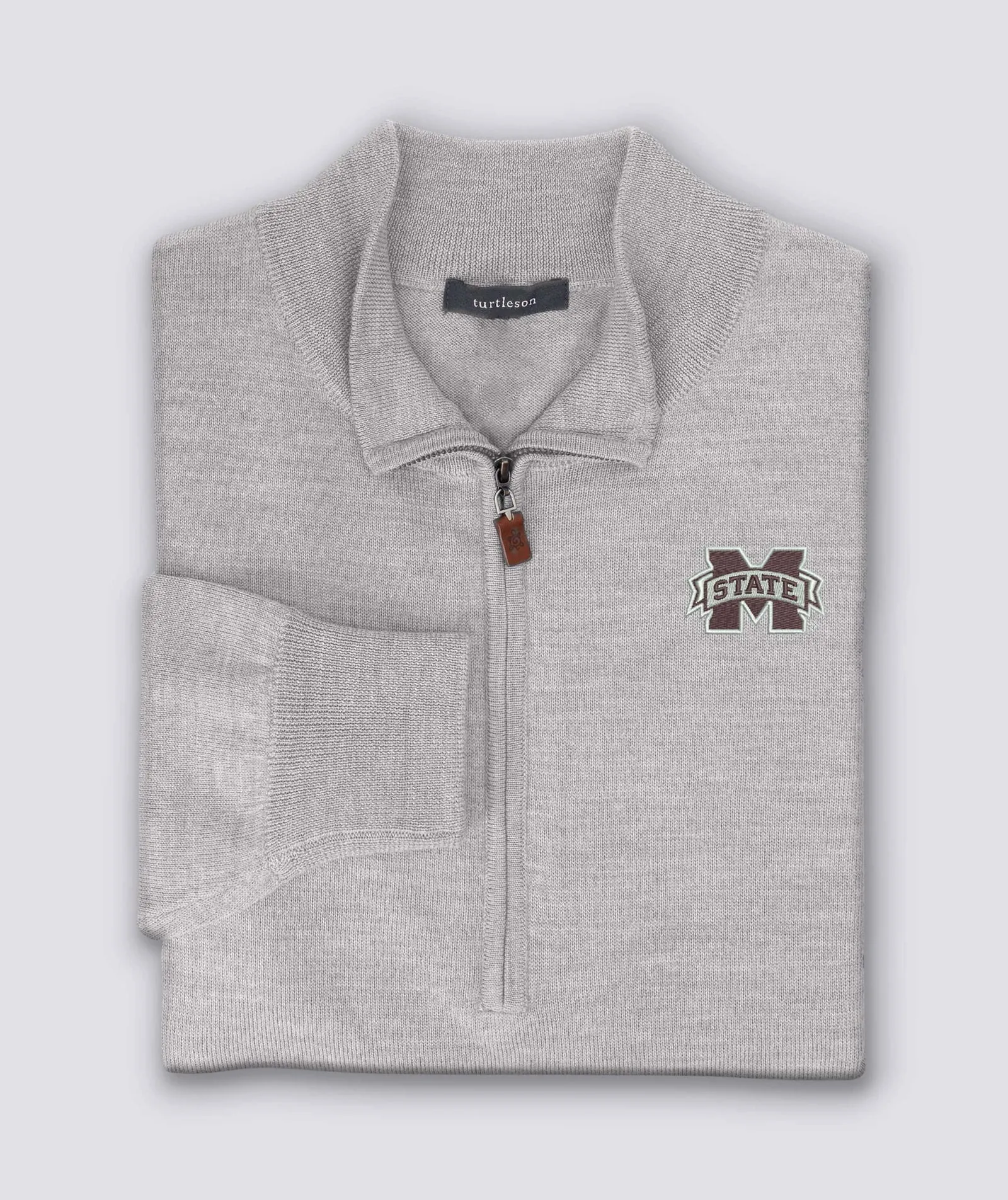 Merino Quarter-Zip - Mississippi State University sold by Turtleson product image thumbnail 4