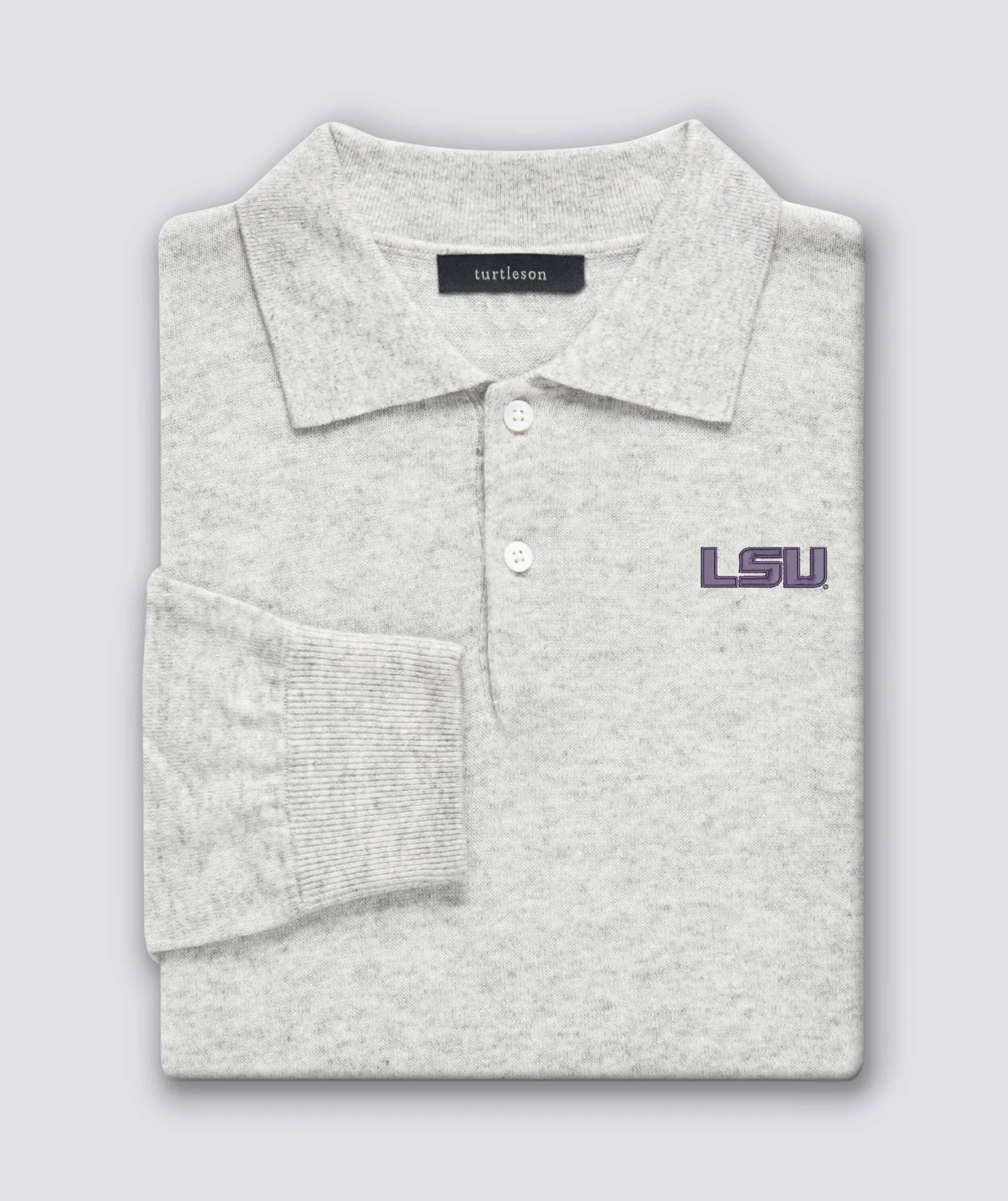 Wade Cashmere Sweater - Louisiana State University sold by Turtleson