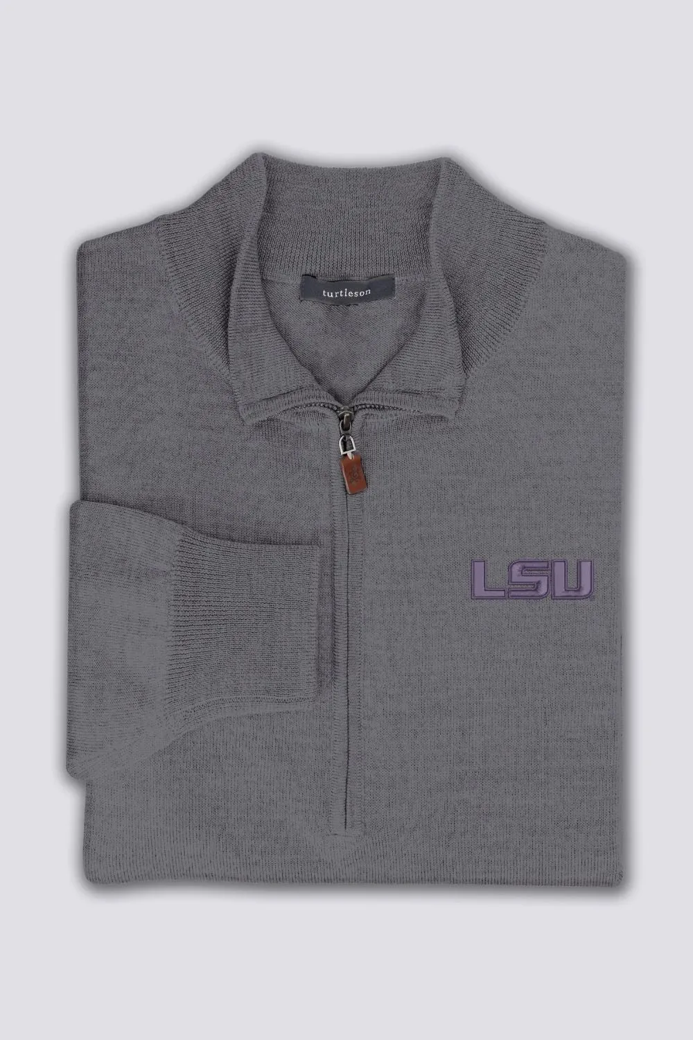 Merino Quarter-Zip - Louisiana State University sold by Turtleson product image thumbnail 3