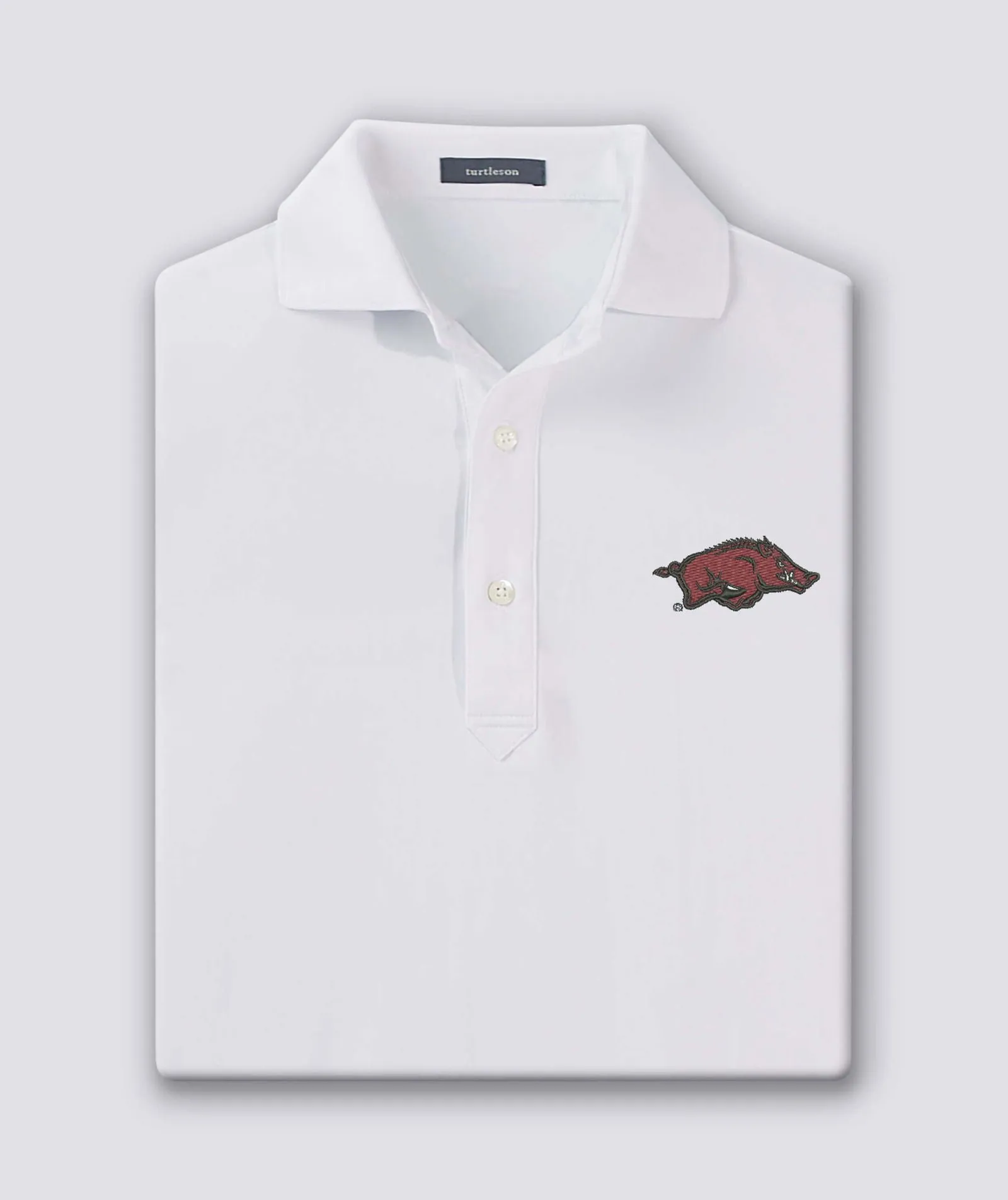 Palmer Performance Polo - University of Arkansas sold by Turtleson