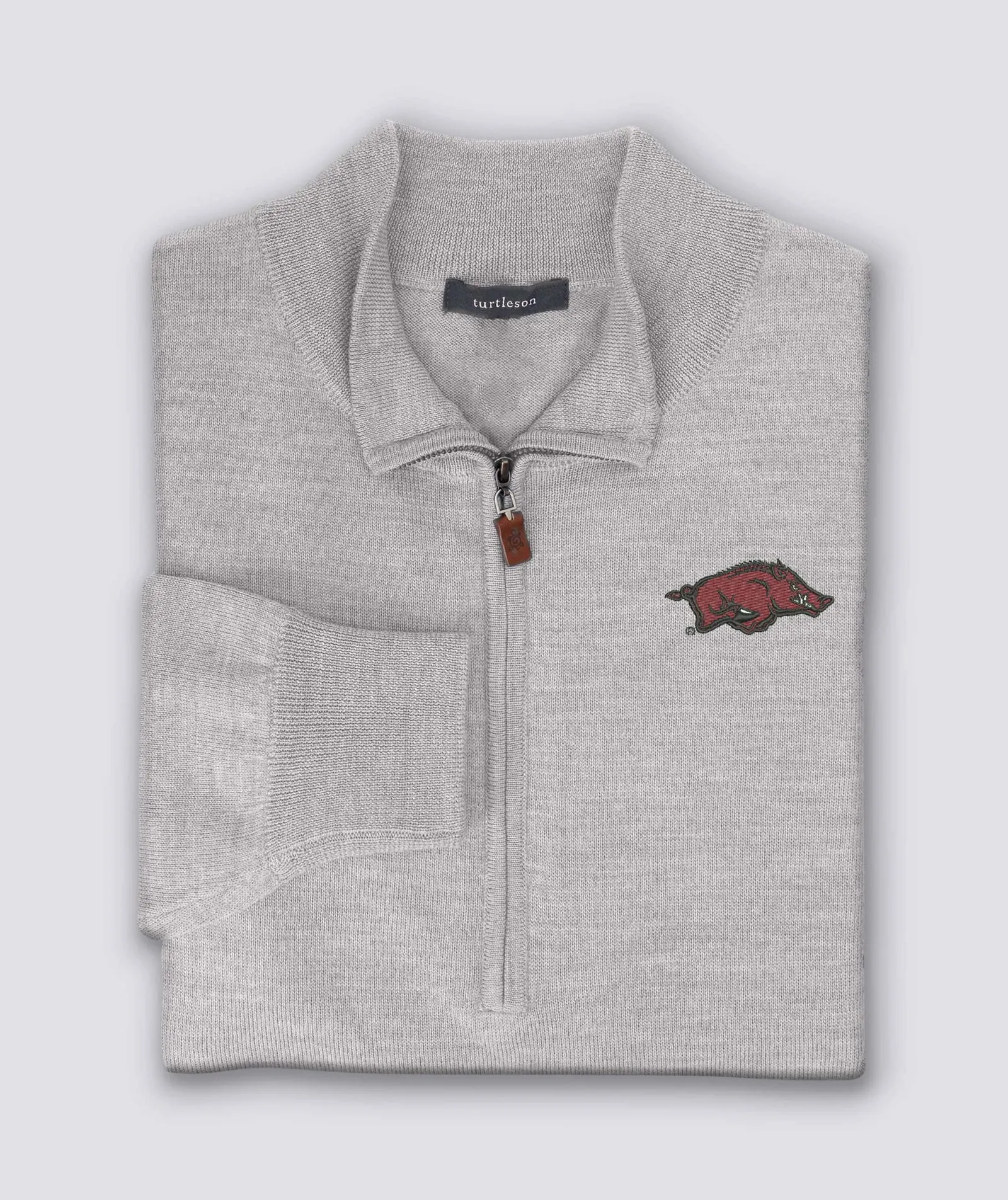 Merino Quarter-Zip - University of Arkansas sold by Turtleson product image thumbnail 5