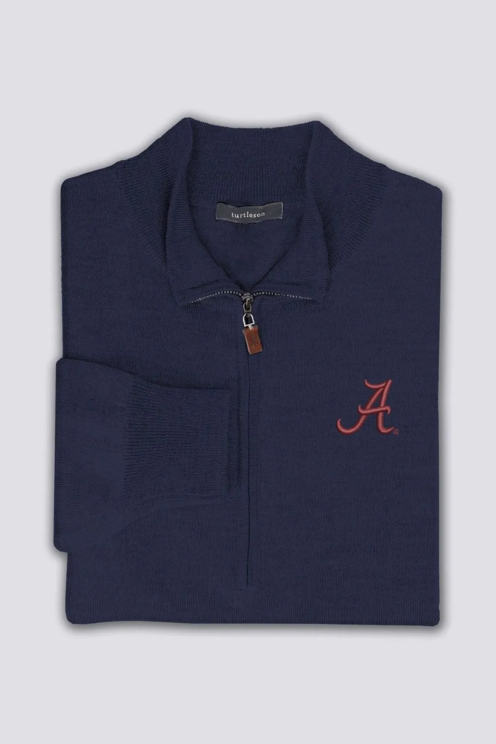 Merino Quarter-Zip - University of Alabama sold by Turtleson product image thumbnail 3