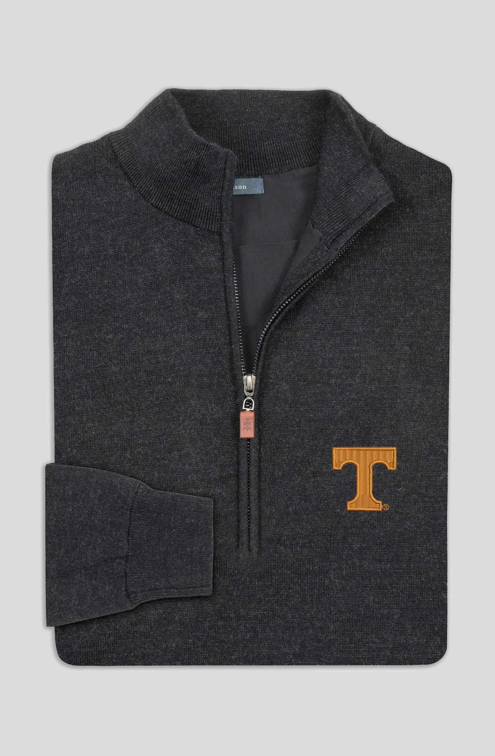 Lined Merino Quarter-Zip Sweater - University of Tennessee sold by Turtleson