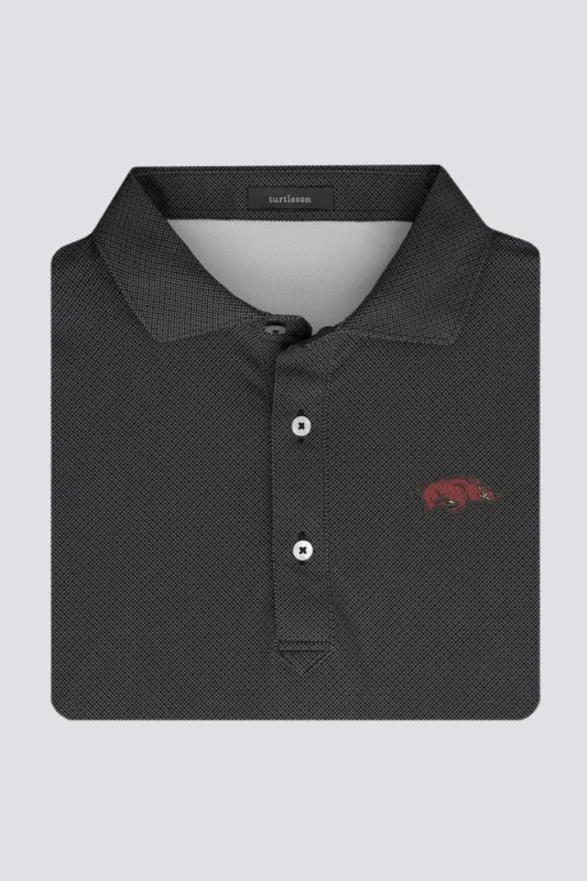 Clarence Performance Polo - University of Arkansas sold by Turtleson