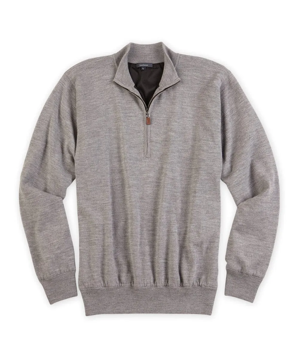 Lined Merino Quarter-Zip sold by Turtleson product image thumbnail 2