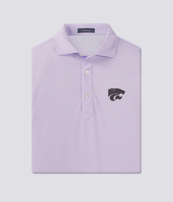 Clarence Performance Polo - Kansas State Wildcats sold by Turtleson