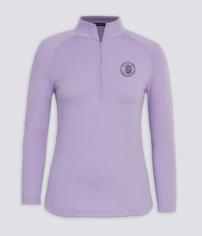 Womens Avery Half Zip - 126th U.S. Open made by Turtleson