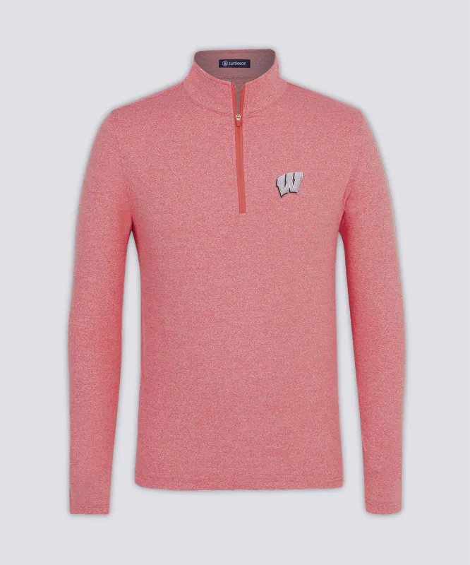 Ciro Quarter Zip Pullover - Wisconsin Badgers sold by Turtleson