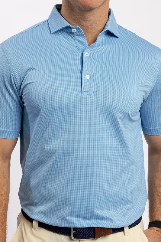 Wilcox Jacquard Polo made by Turtleson