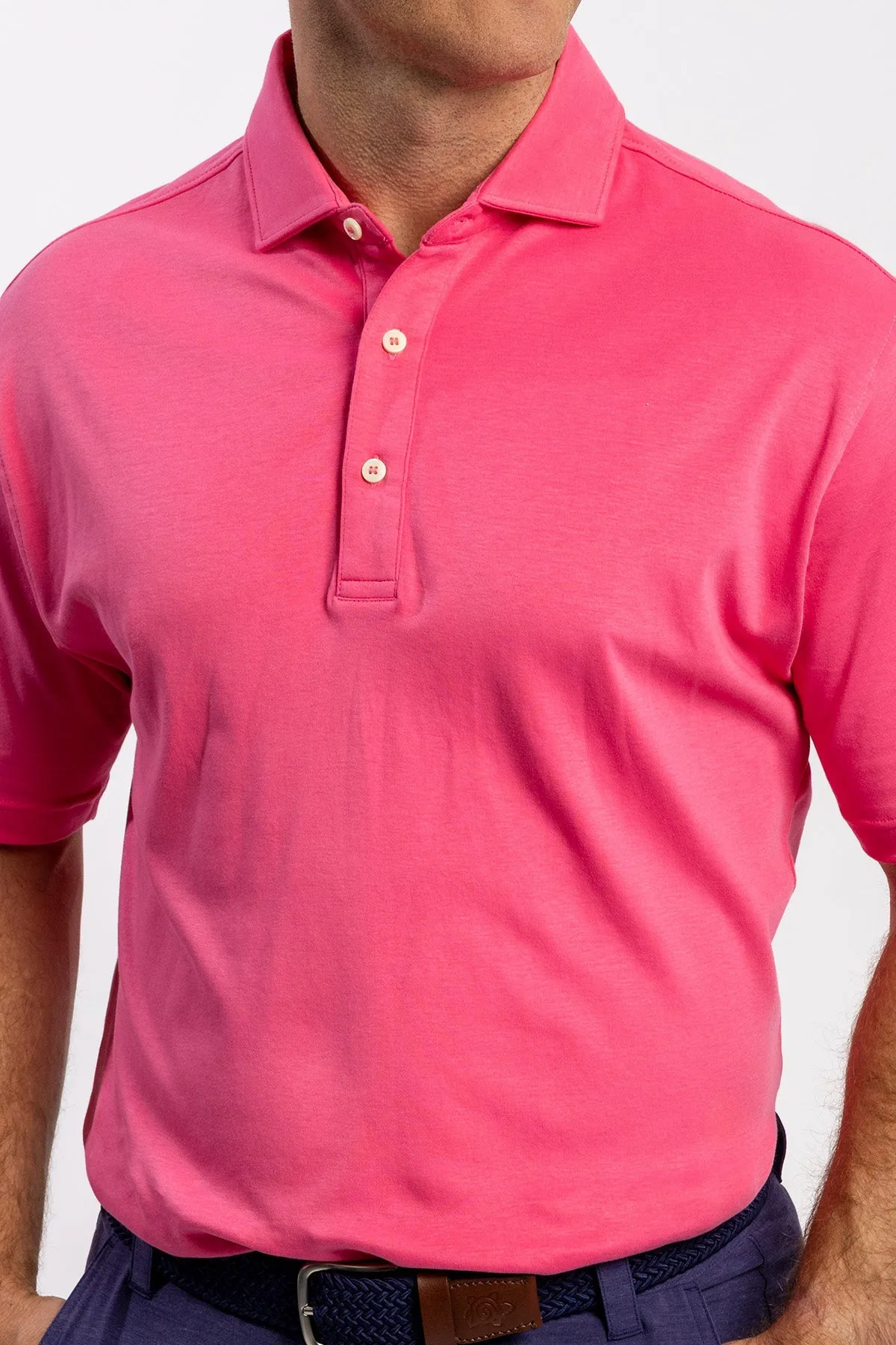 Duncan Solid Cotton Polo sold by Turtleson product image thumbnail 5