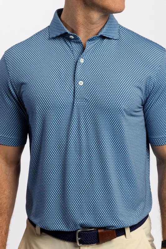 Mark Jacquard Polo made by Turtleson