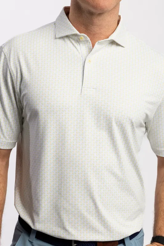 Washington Two Button Performance Polo made by Turtleson