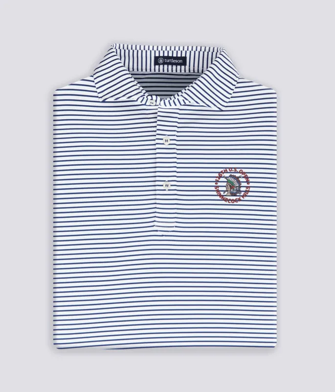 Mathew Stripe Polo - 126th U.S. Open made by Turtleson