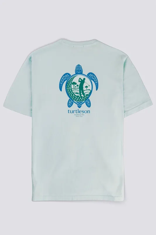 Soft Sky Pocket Tee made by Turtleson