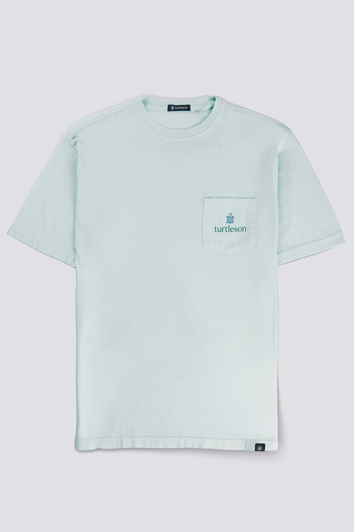 Soft Sky Pocket Tee sold by Turtleson product image thumbnail 2