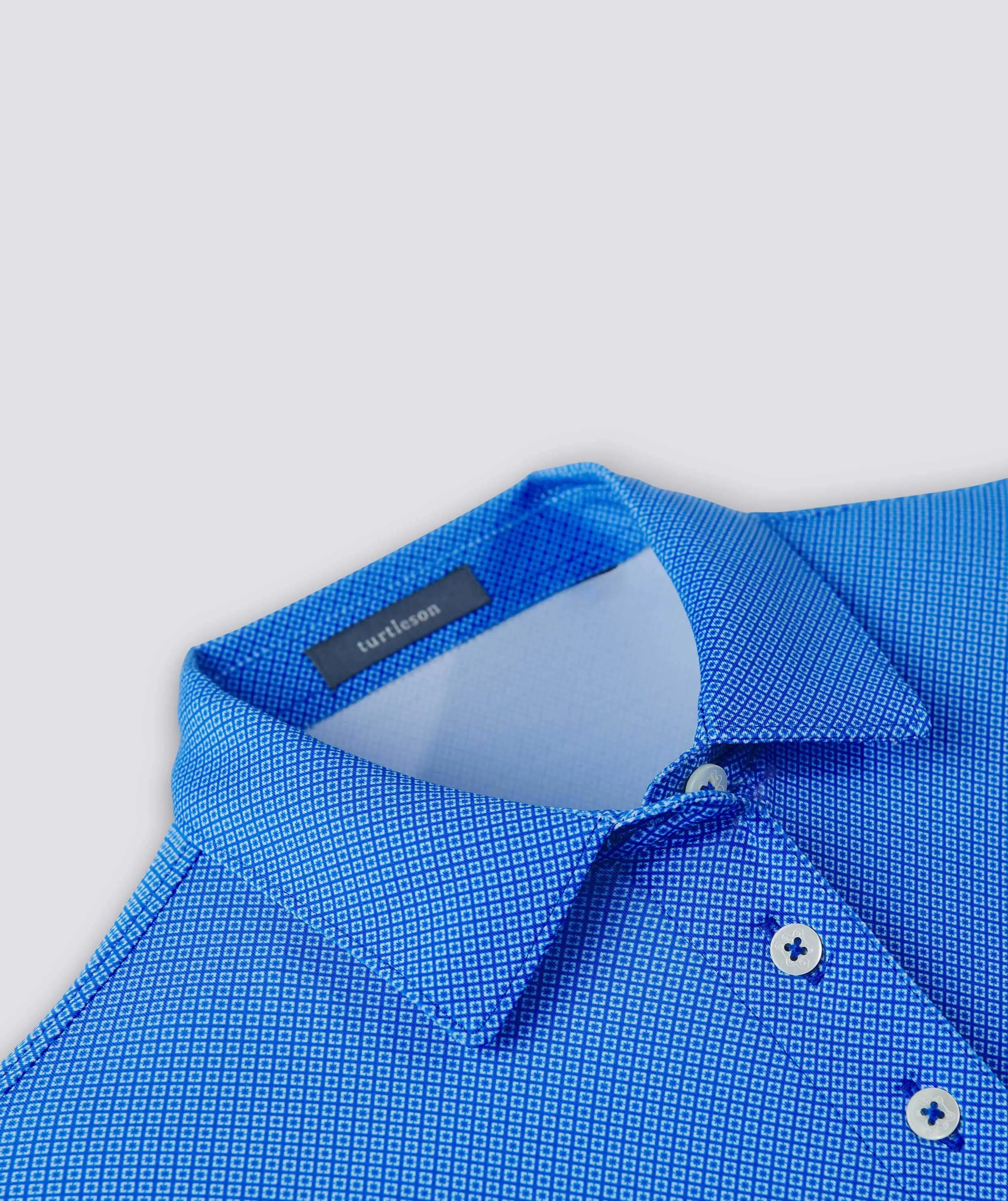 Women's Clare Mini Diamond Jacquard Performance Polo sold by Turtleson product image thumbnail 2