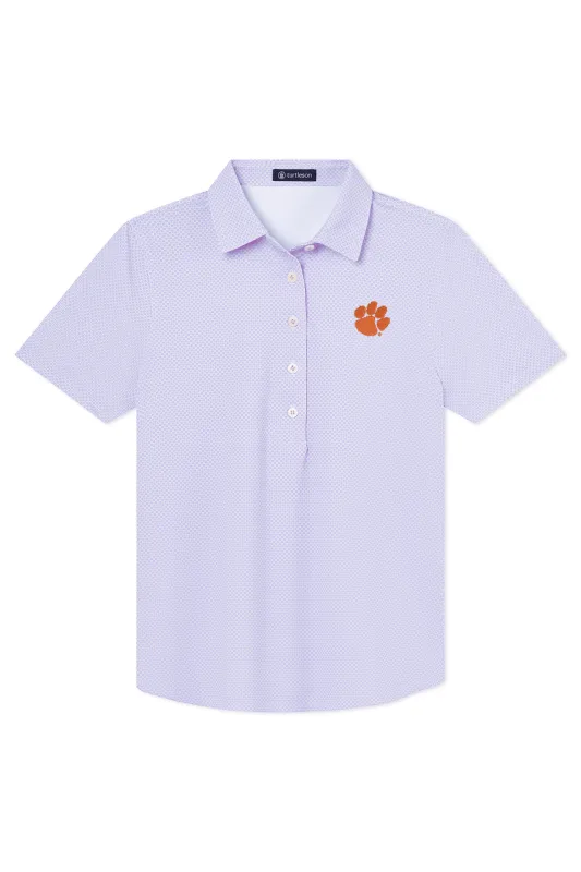 Women's Grayson Polo - Clemson University made by Turtleson