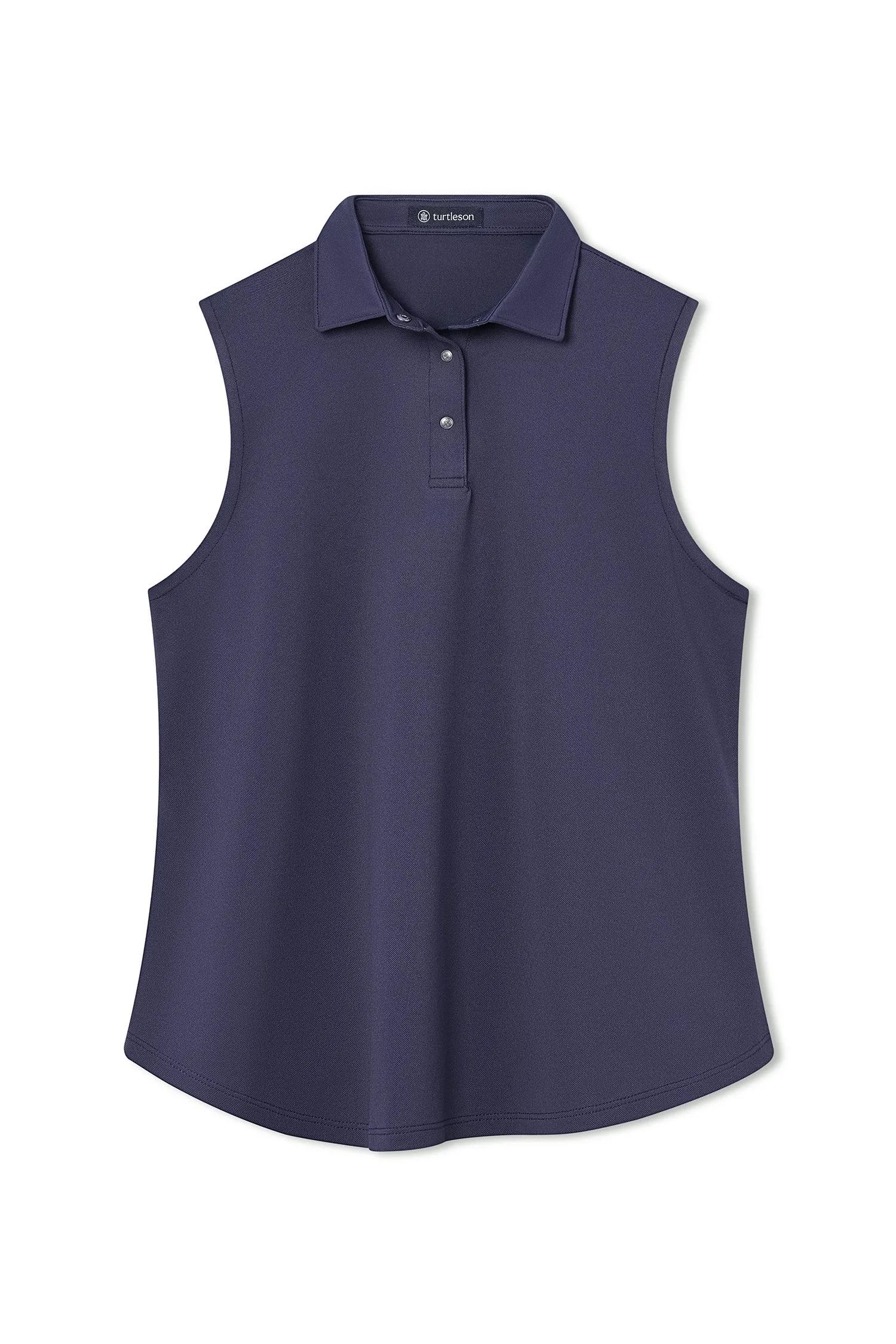 Hazel Sleeveless Snap Polo sold by Turtleson product image thumbnail 4