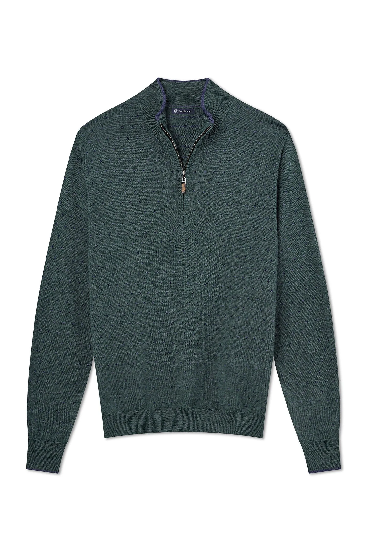 Solo Birdseye Quarter Zip sold by Turtleson product image thumbnail 4