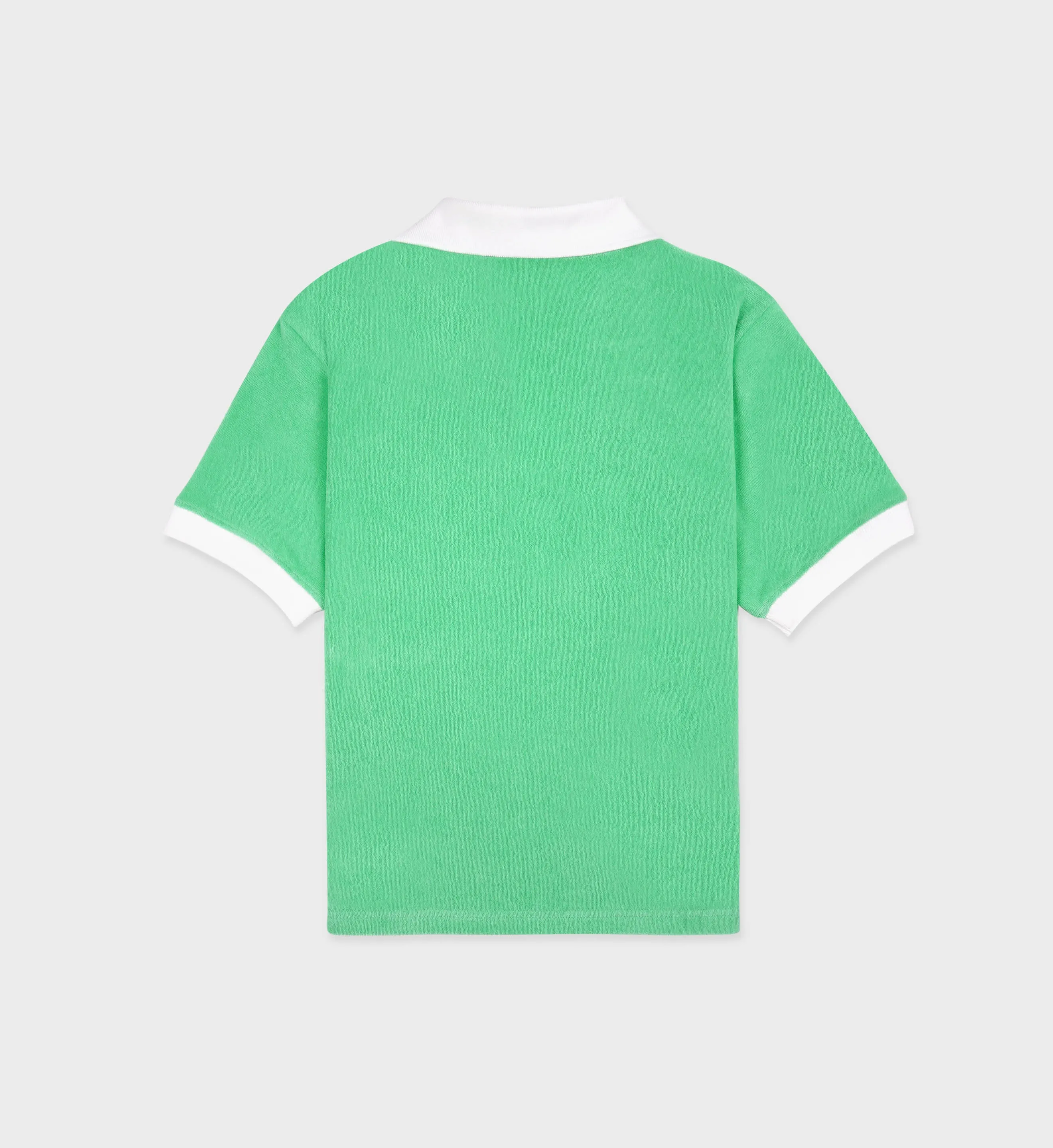 Prince Sporty Terry Polo - Clean Mint/White sold by Sporty and Rich product image thumbnail 2