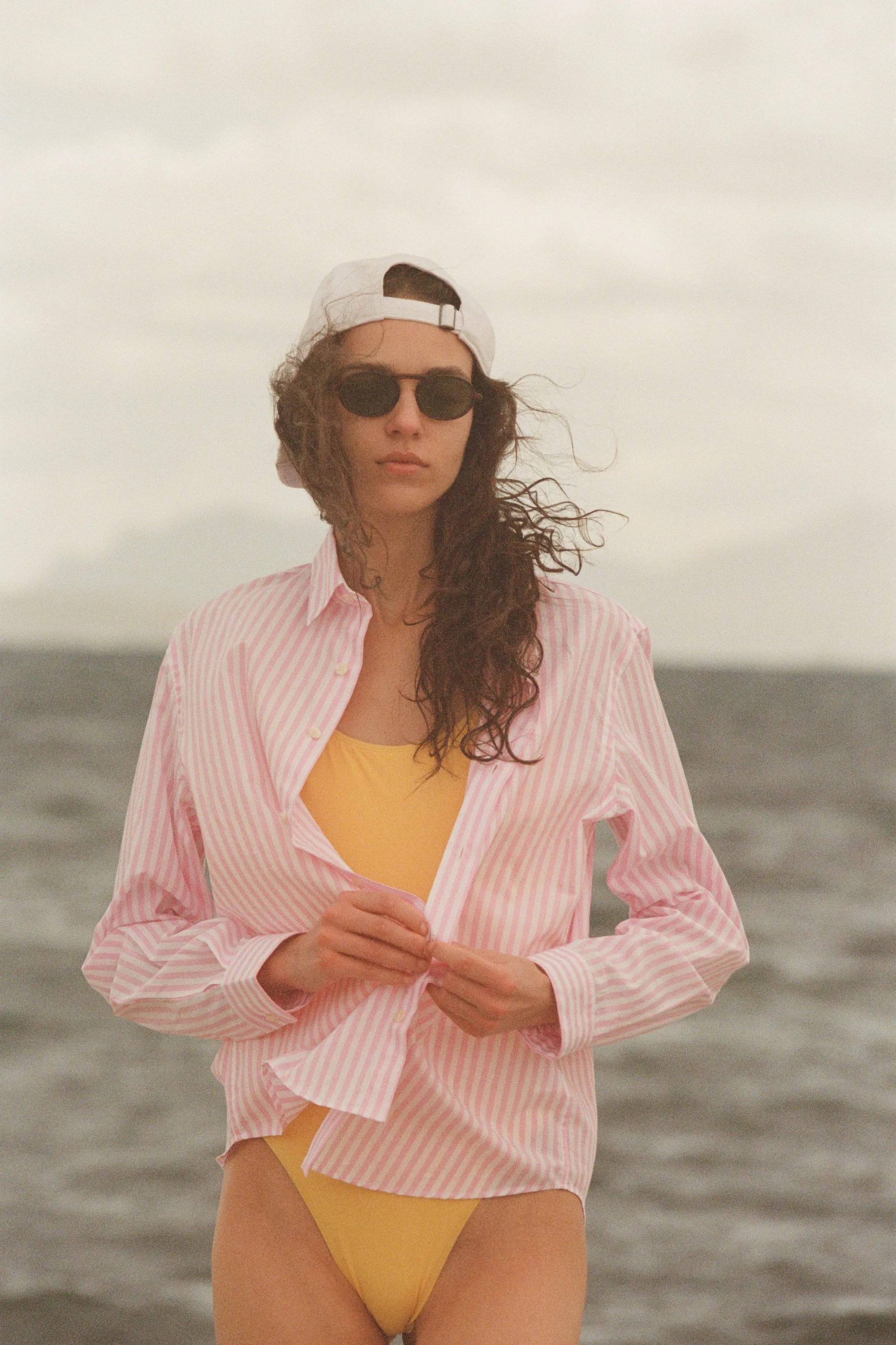 SRC Shirt - Pink Striped sold by Sporty and Rich product image thumbnail 4