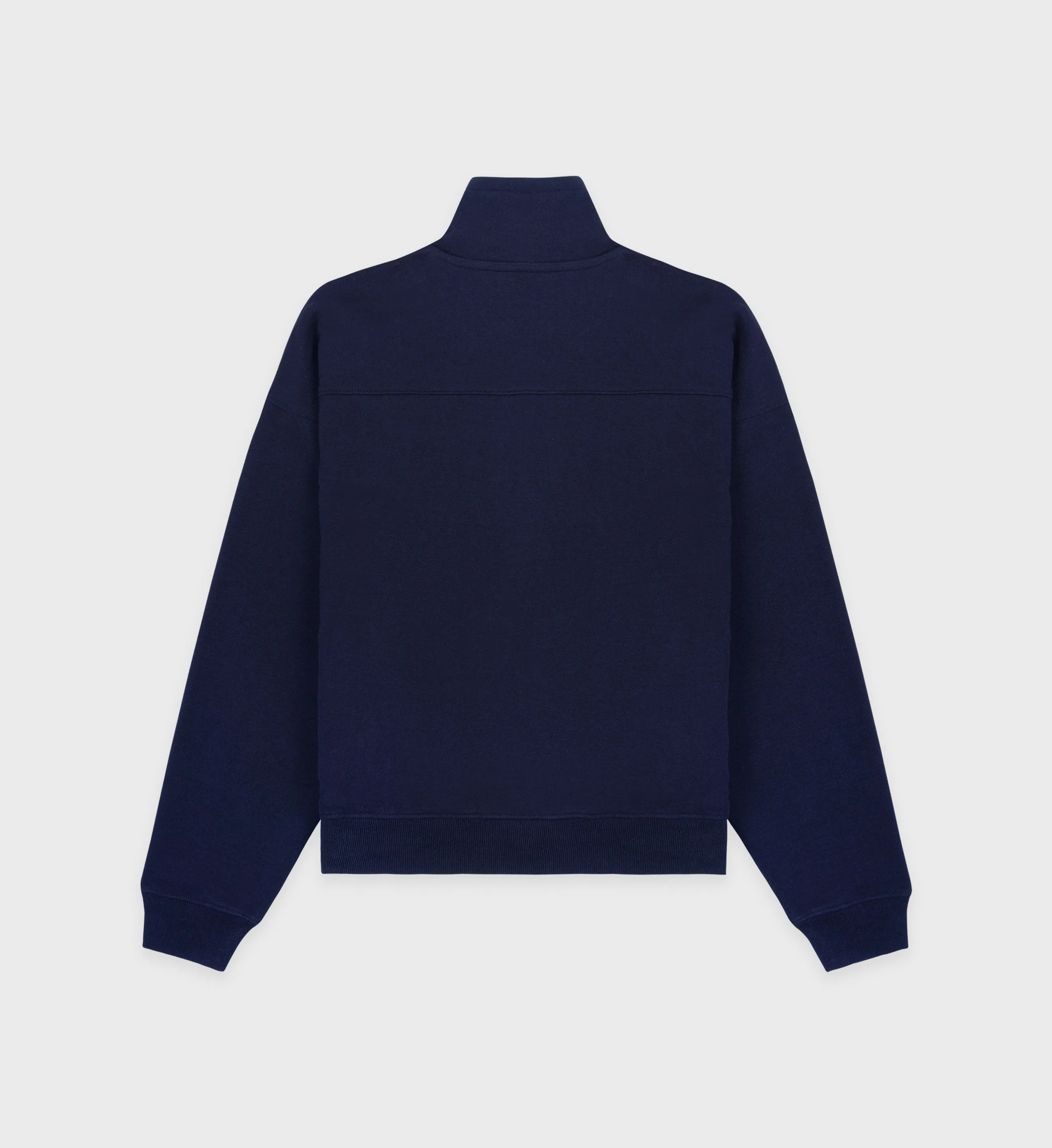 JFK Quarter Zip - Navy/White sold by Sporty and Rich product image thumbnail 2