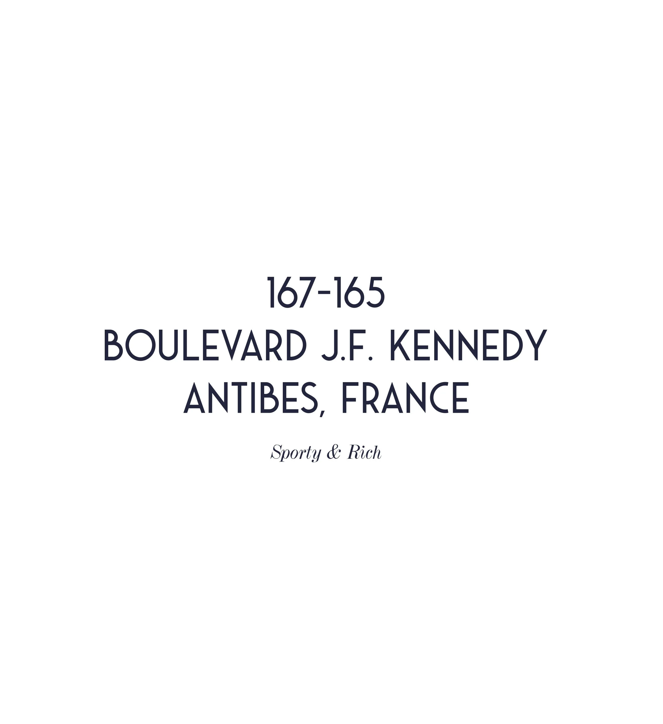 Kennedy Crest T-Shirt - White/Navy sold by Sporty and Rich product image thumbnail 4