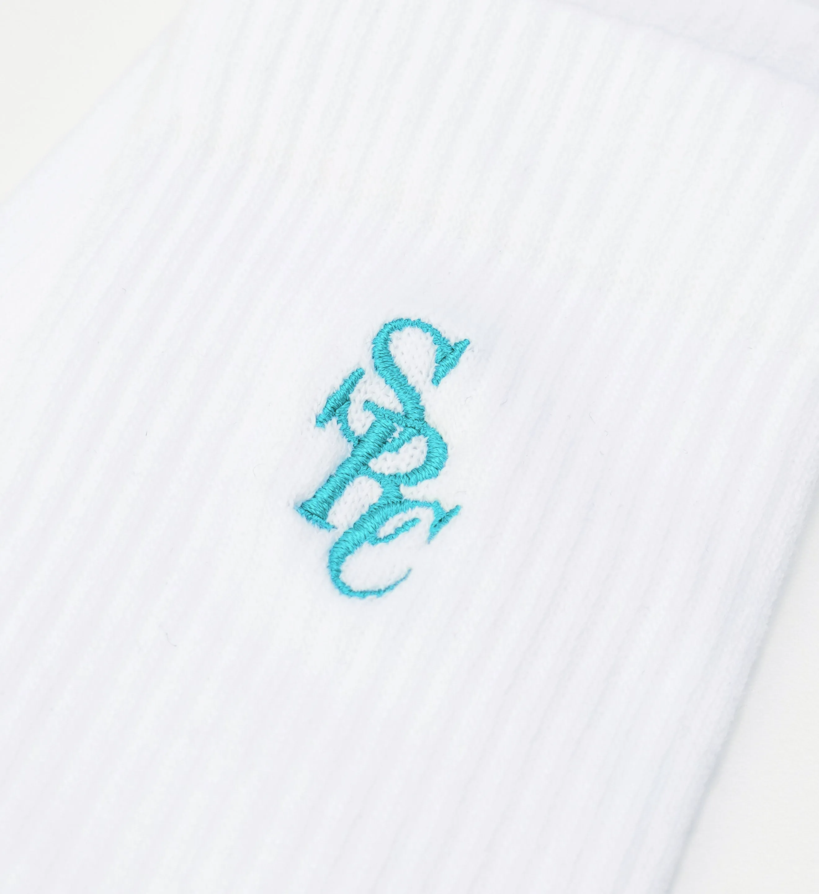 SRC Socks - White/Faded Teal sold by Sporty and Rich product image thumbnail 3