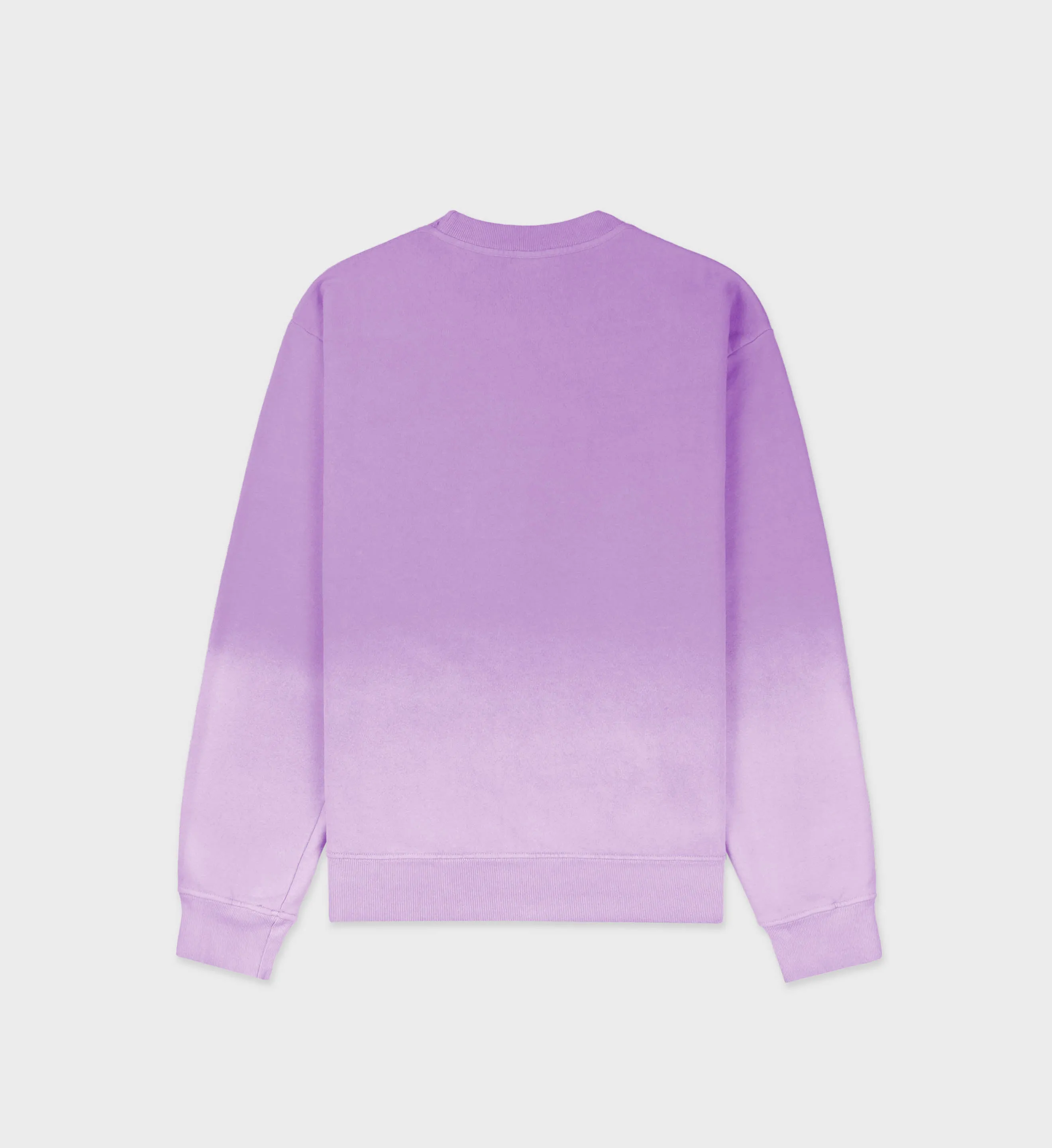 Wellness Ivy Crewneck - Dip Dye Purple/White sold by Sporty and Rich product image thumbnail 2