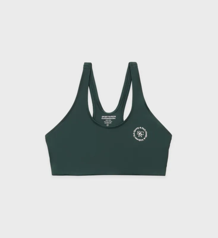 Sports Bra N.02 - Forest sold by Sporty and Rich