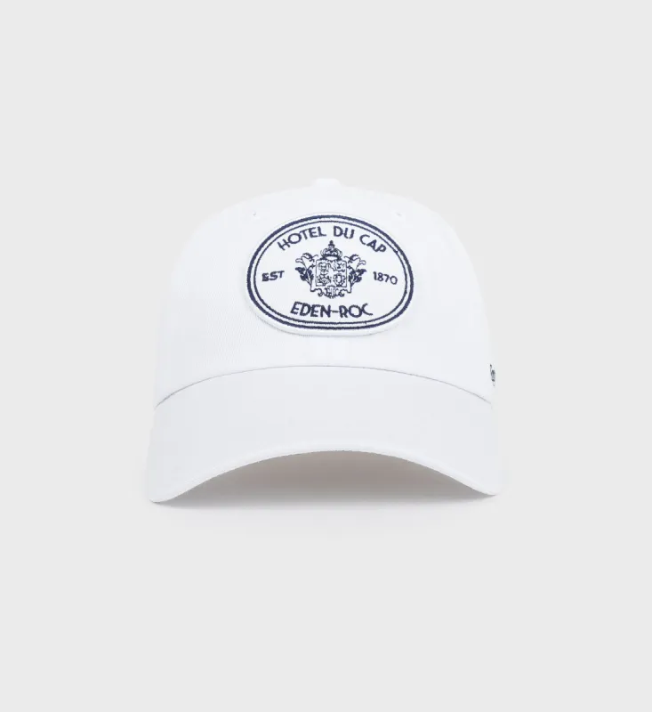 Eden Crest Hat - White/Navy sold by Sporty and Rich