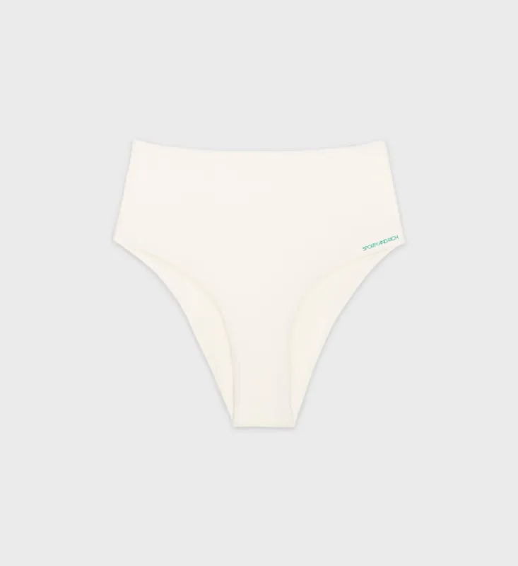 Jane Bikini Bottom - Cream sold by Sporty and Rich