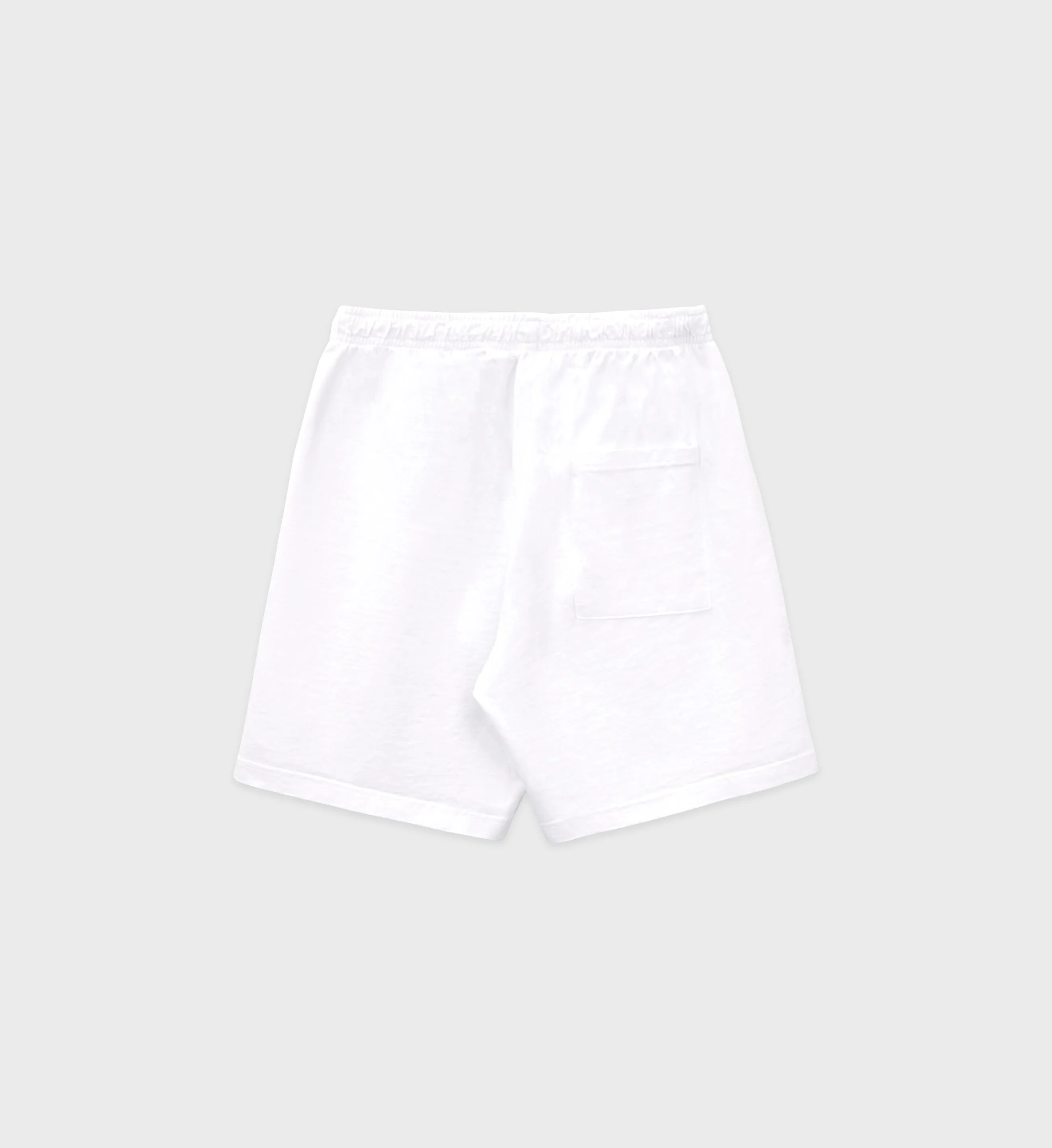Wellness Studio Gym Short - White/Merlot sold by Sporty and Rich product image thumbnail 2