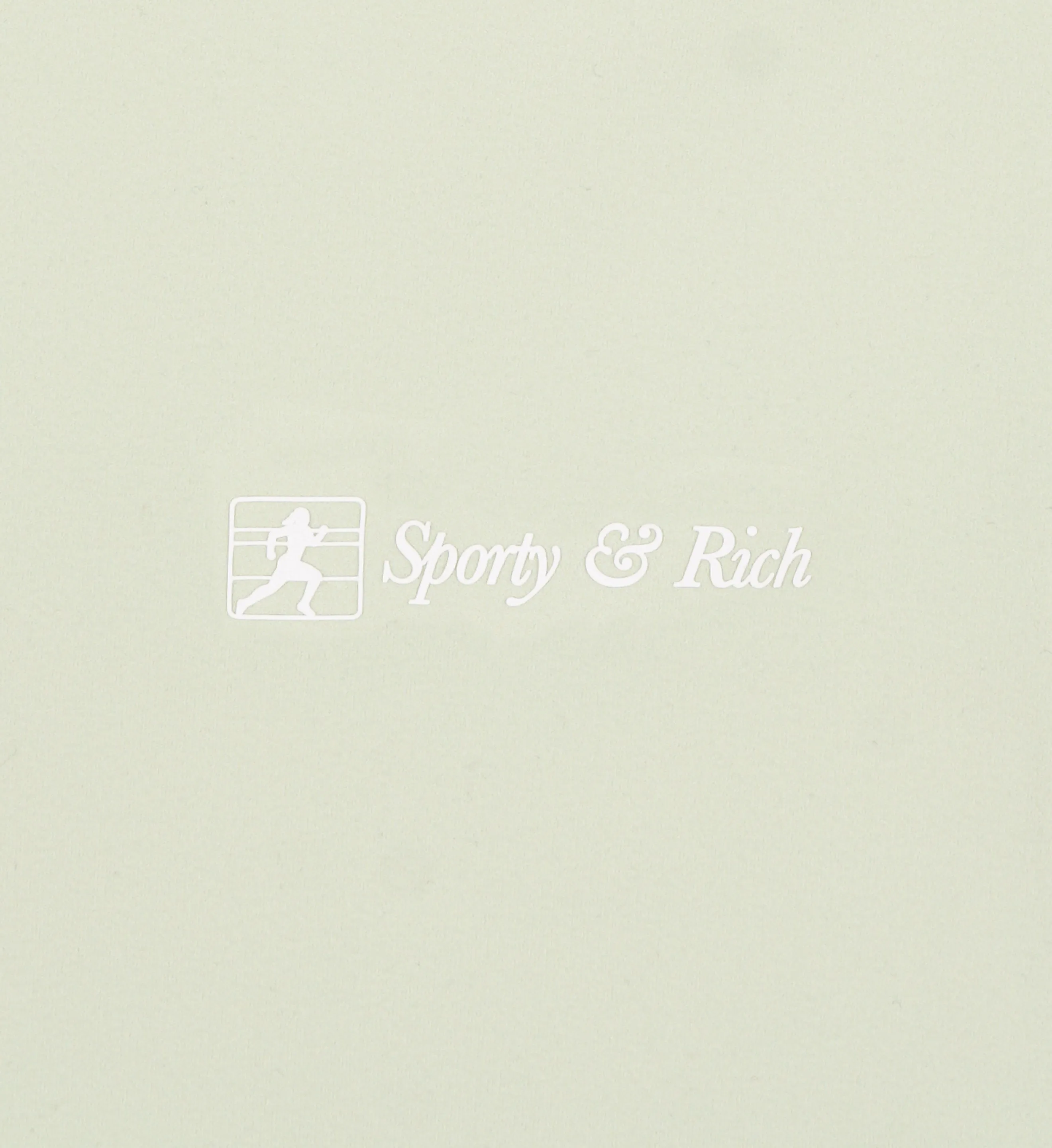 Runner Script Sports Tank - Sage/White sold by Sporty and Rich product image thumbnail 3