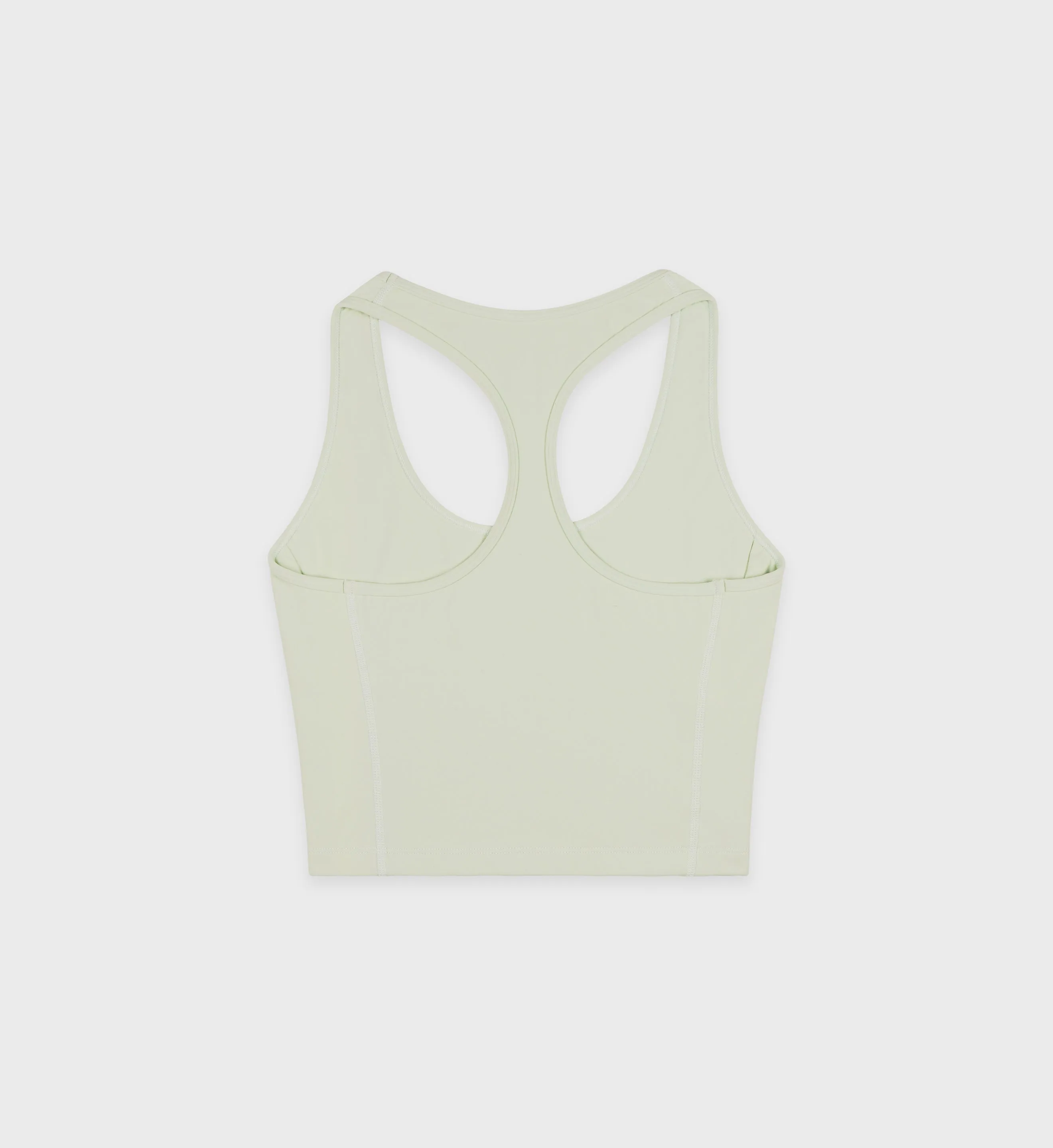 Runner Script Sports Tank - Sage/White sold by Sporty and Rich product image thumbnail 2