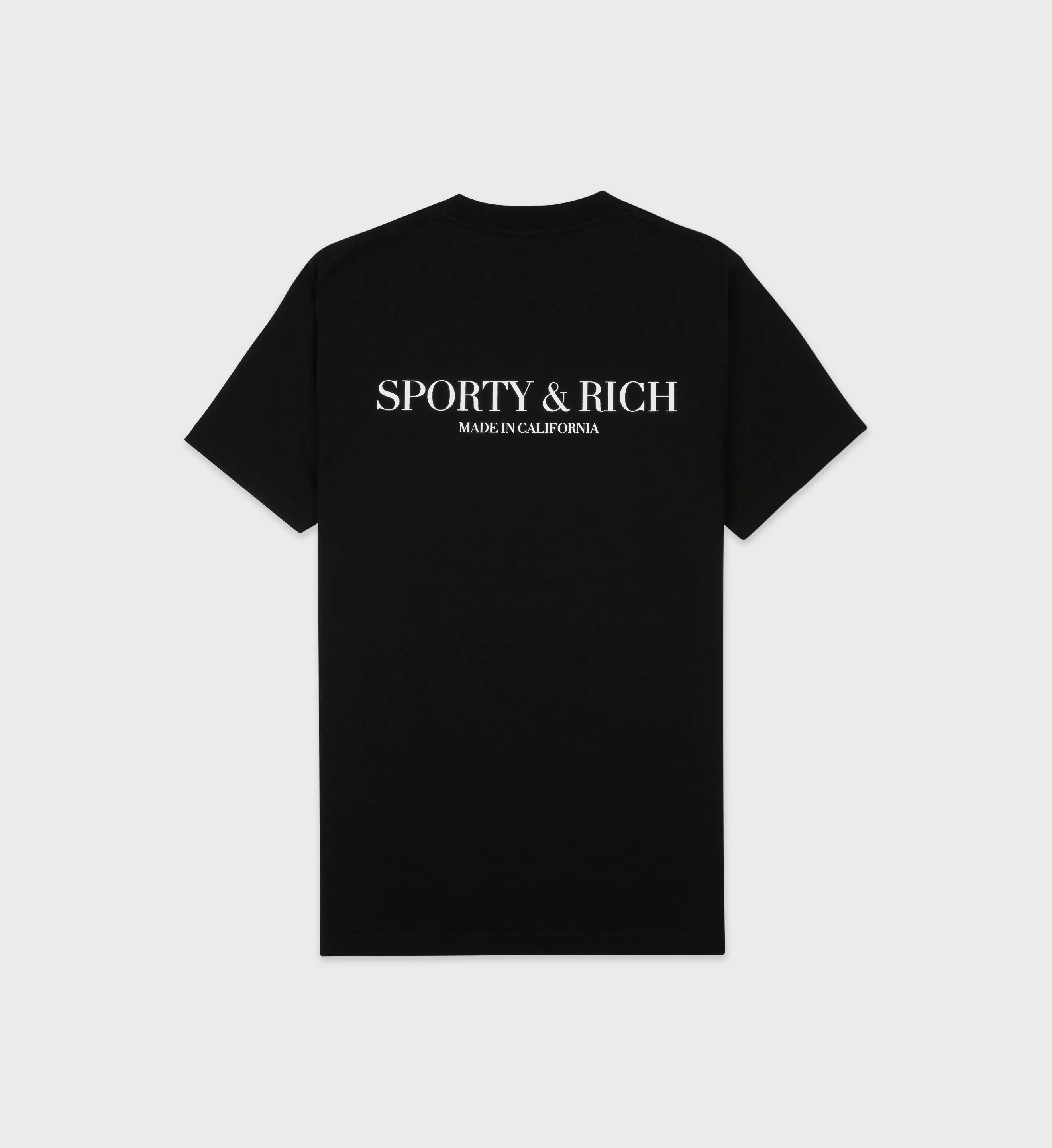Made In California T-Shirt - Black/White sold by Sporty and Rich product image thumbnail 2