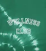 Wellness Club Flocked Crewneck - Gemstone Tie Dye sold by Sporty and Rich
