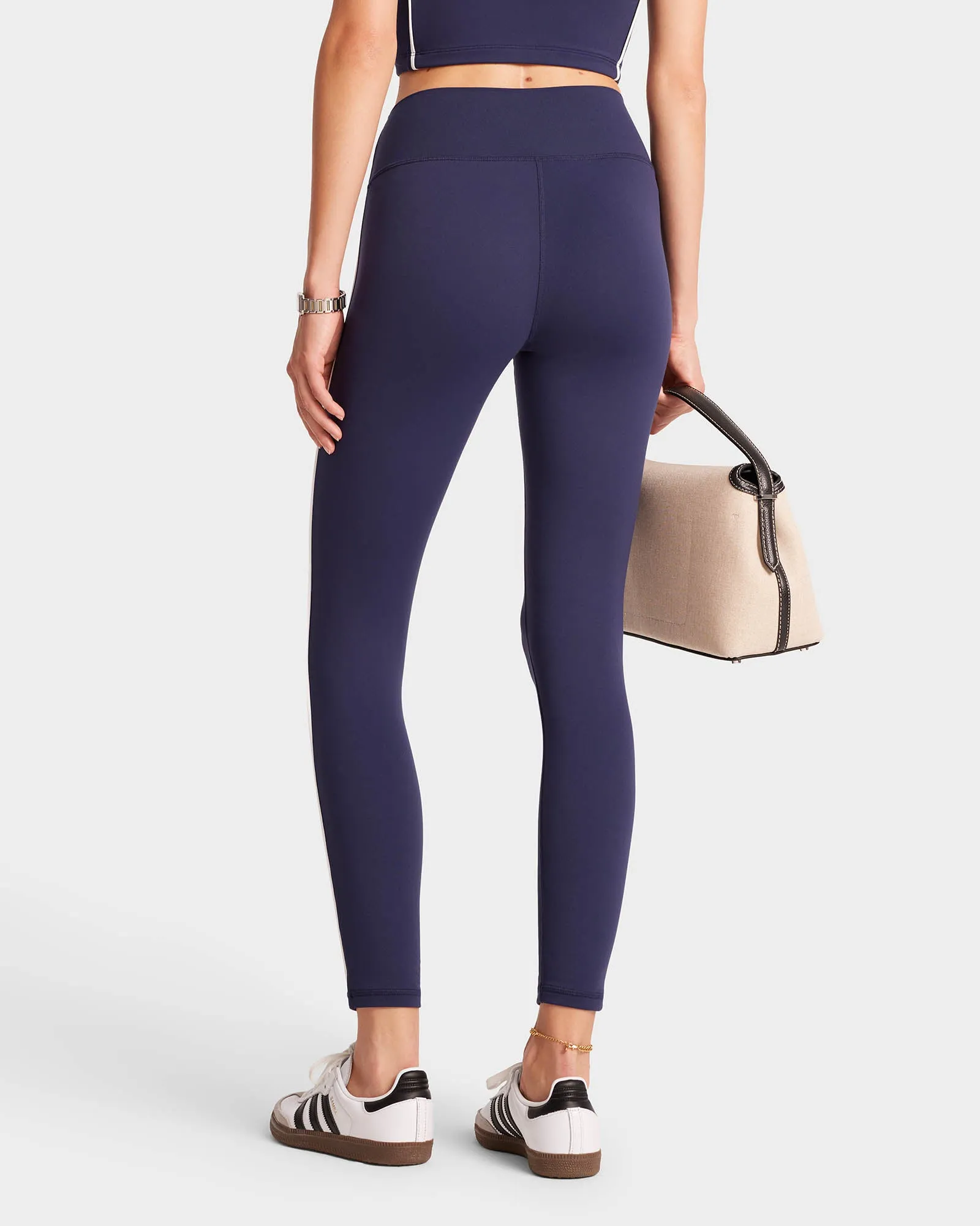 SR Runner Legging - Navy/White sold by Sporty and Rich product image thumbnail 5