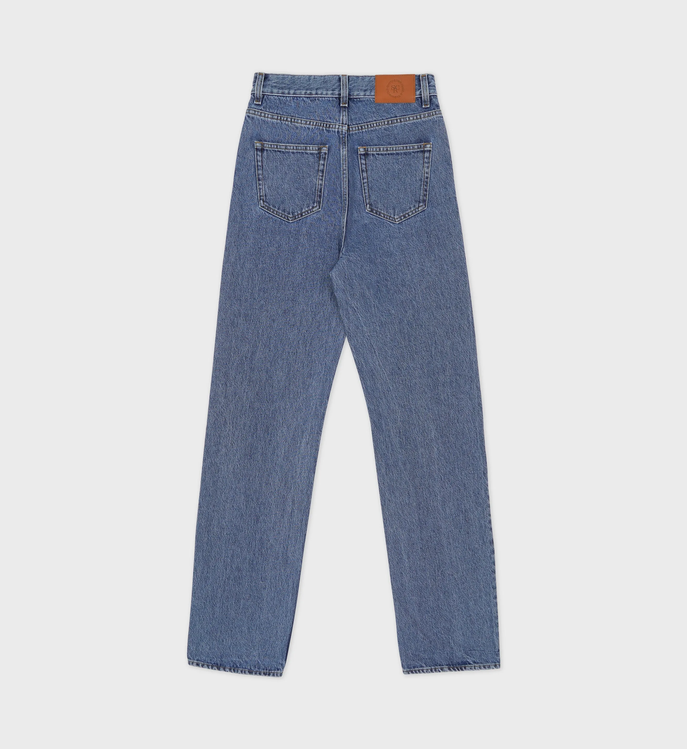 Loose Fit Denim - Medium Blue - old sold by Sporty and Rich product image thumbnail 2