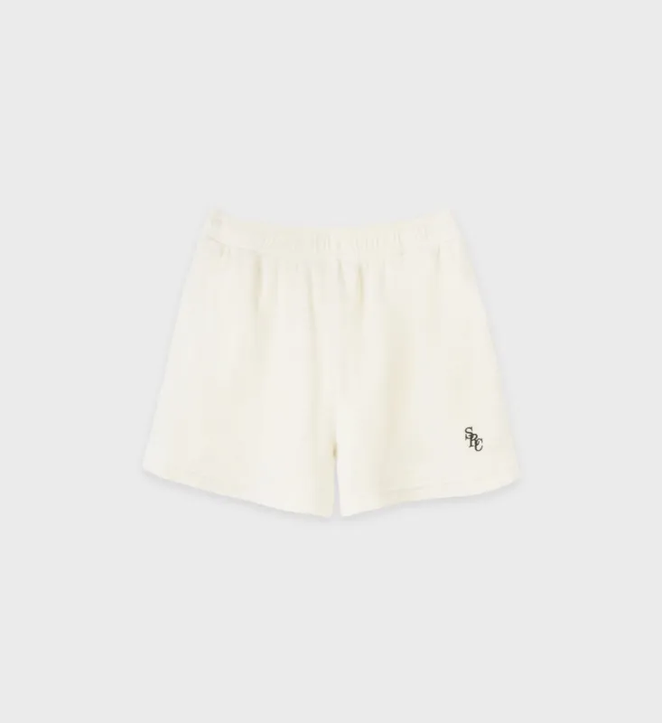 SRC Terry Short - Cream sold by Sporty and Rich