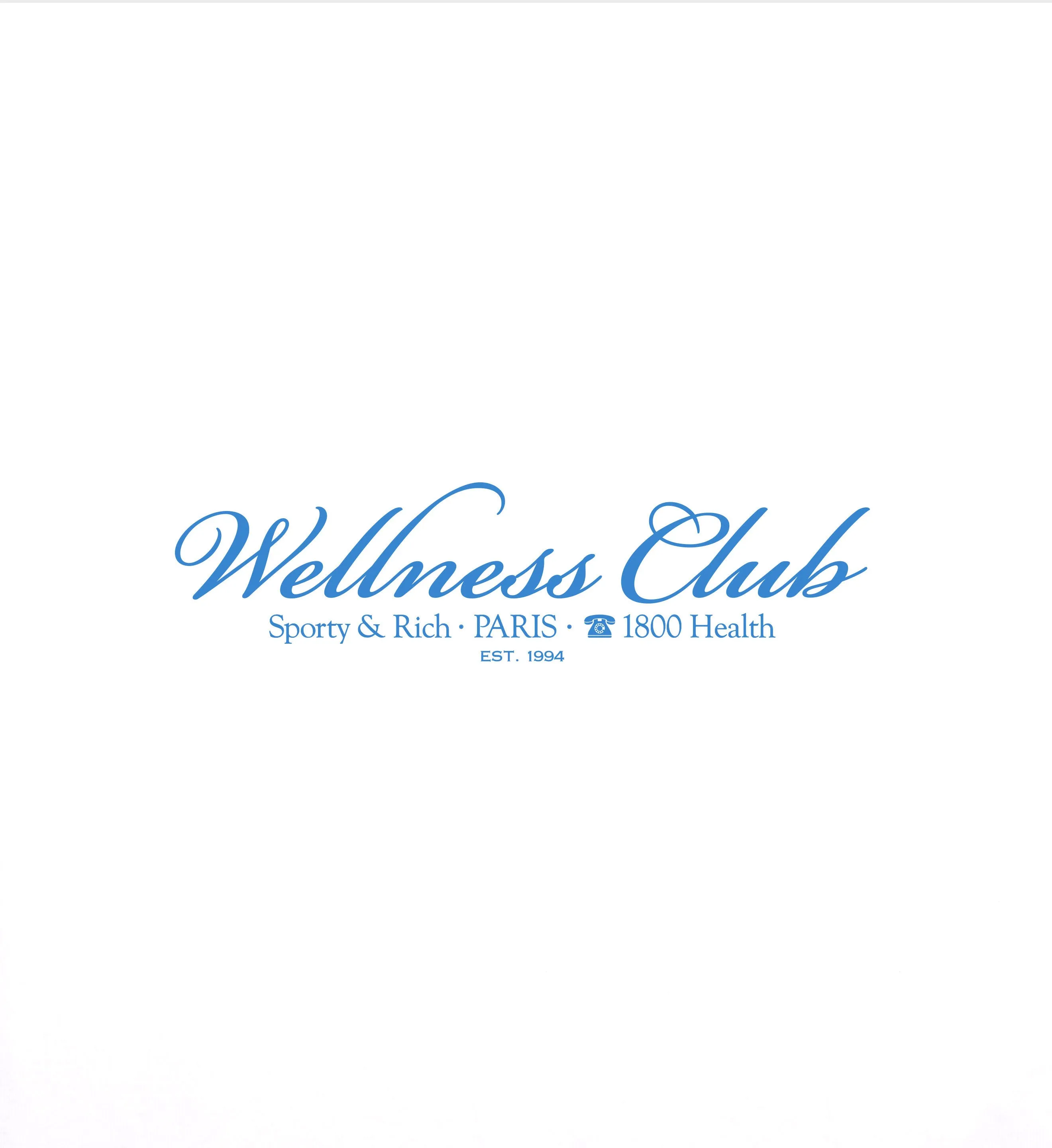 1800 Health Disco Short - White/Ocean sold by Sporty and Rich product image thumbnail 3