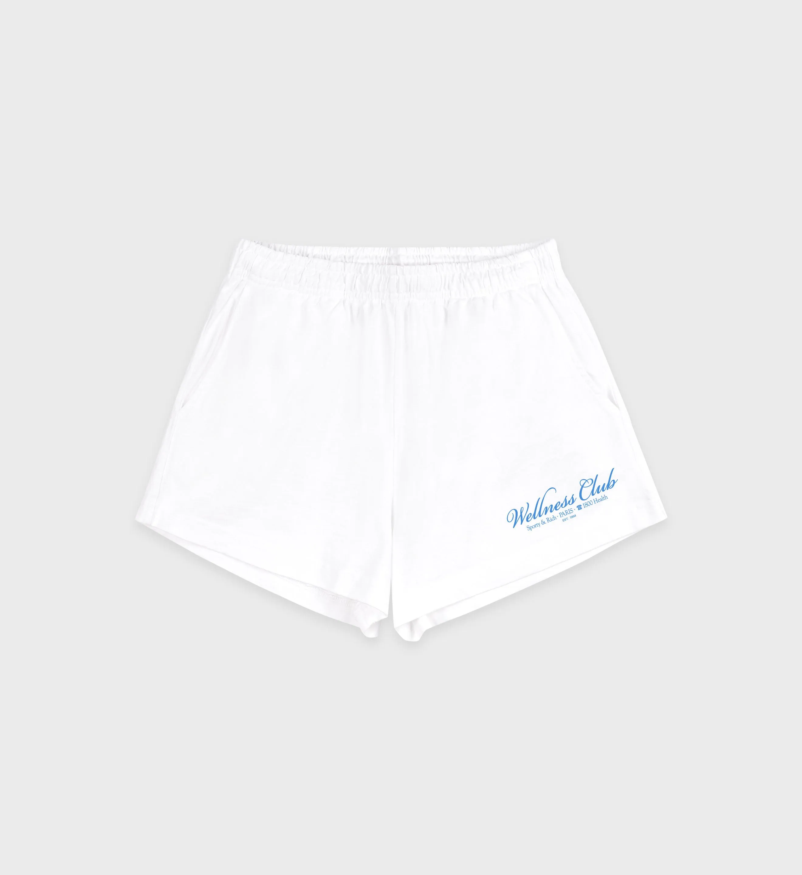 1800 Health Disco Short - White/Ocean sold by Sporty and Rich