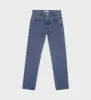 Vintage Fit Straight Leg Denim - Medium Blue - old sold by Sporty and Rich