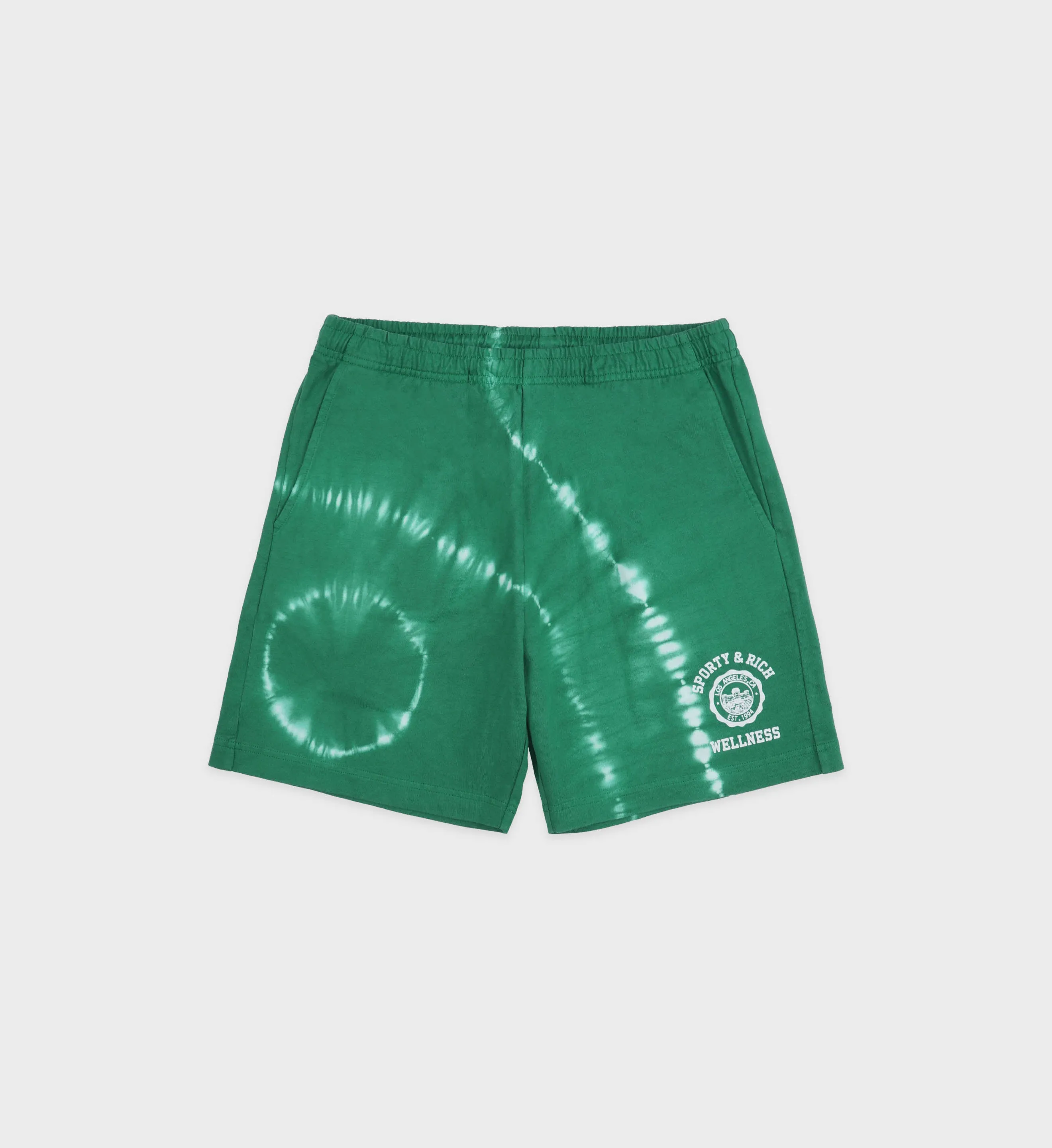 Emblem Gym Short - Gemstone Tie Dye sold by Sporty and Rich