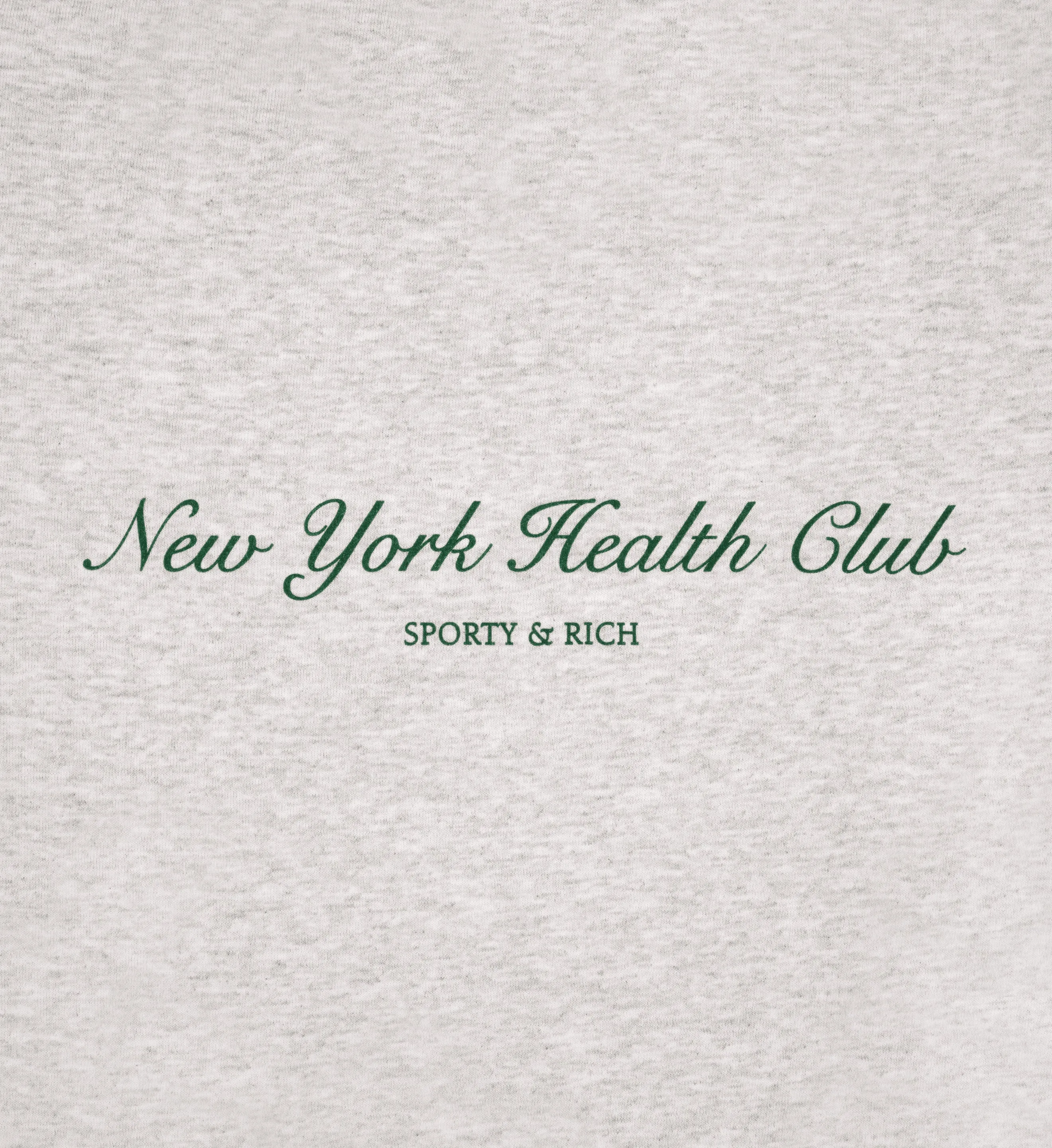 NY Health Club Sweatpant - Heather Gray/Forest sold by Sporty and Rich product image thumbnail 3