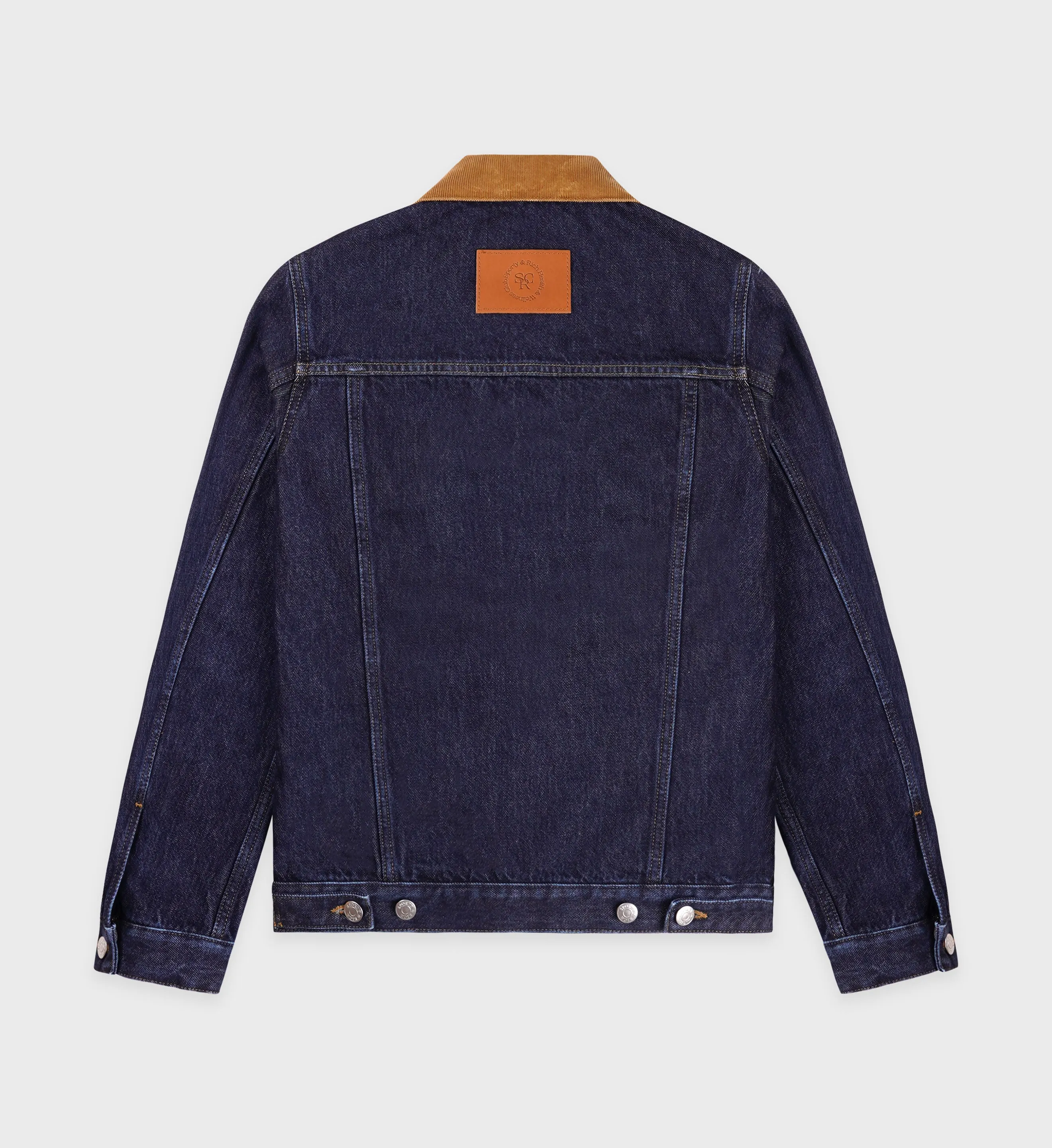 Denim Jacket - One Wash sold by Sporty and Rich product image thumbnail 2