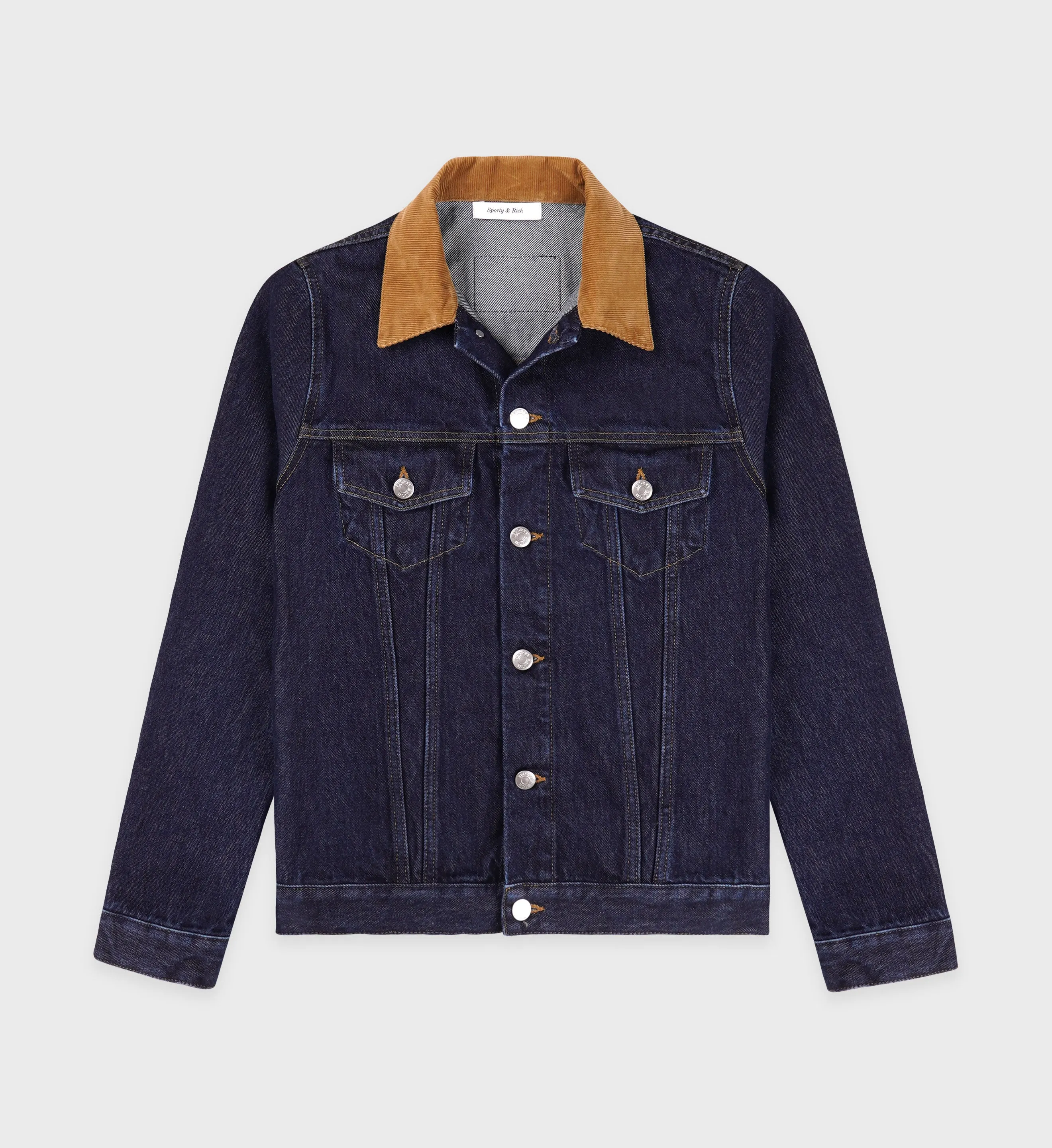 Denim Jacket - One Wash sold by Sporty and Rich