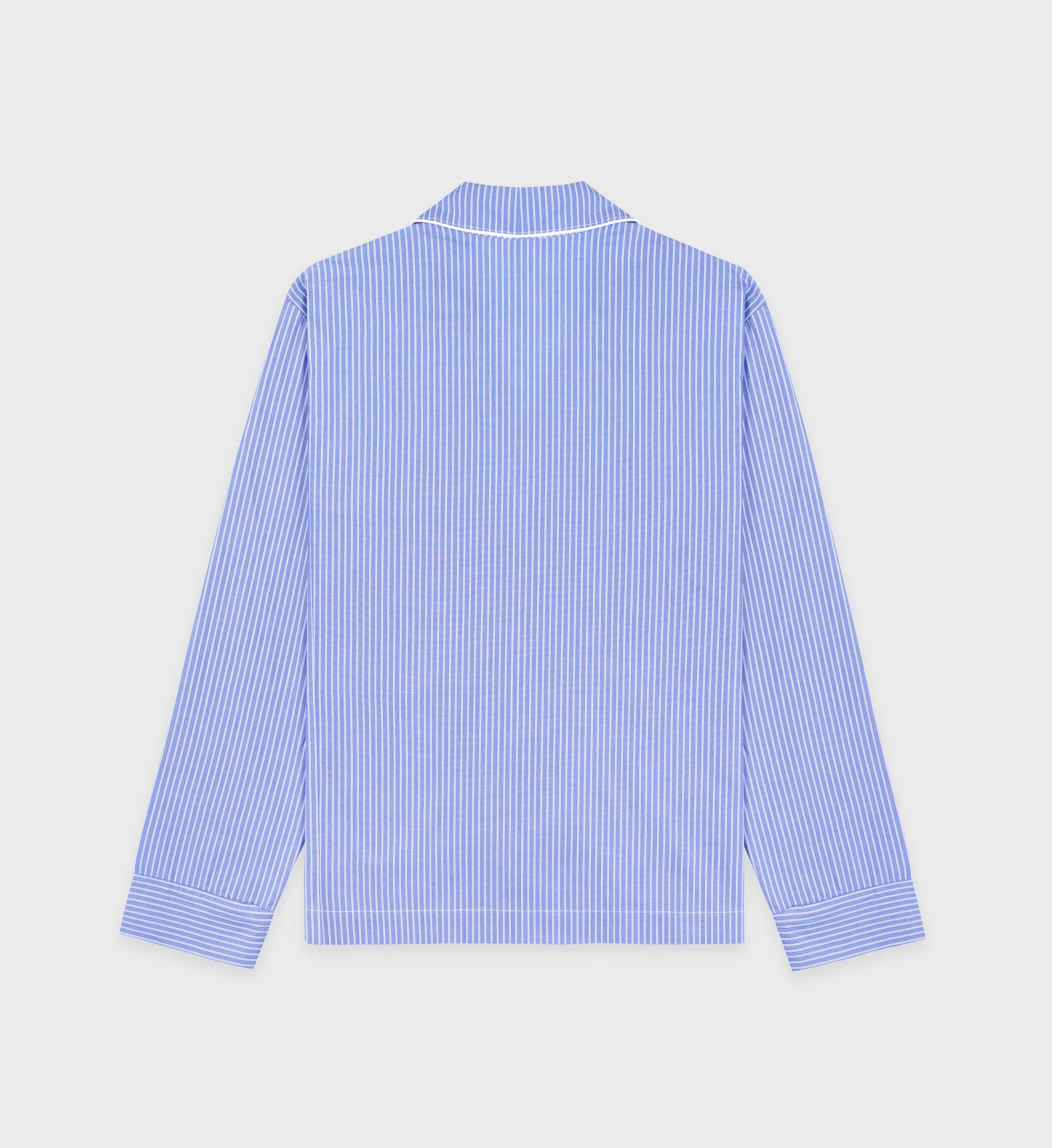 Vendome Pyjama Shirt - Blue Striped sold by Sporty and Rich product image thumbnail 3